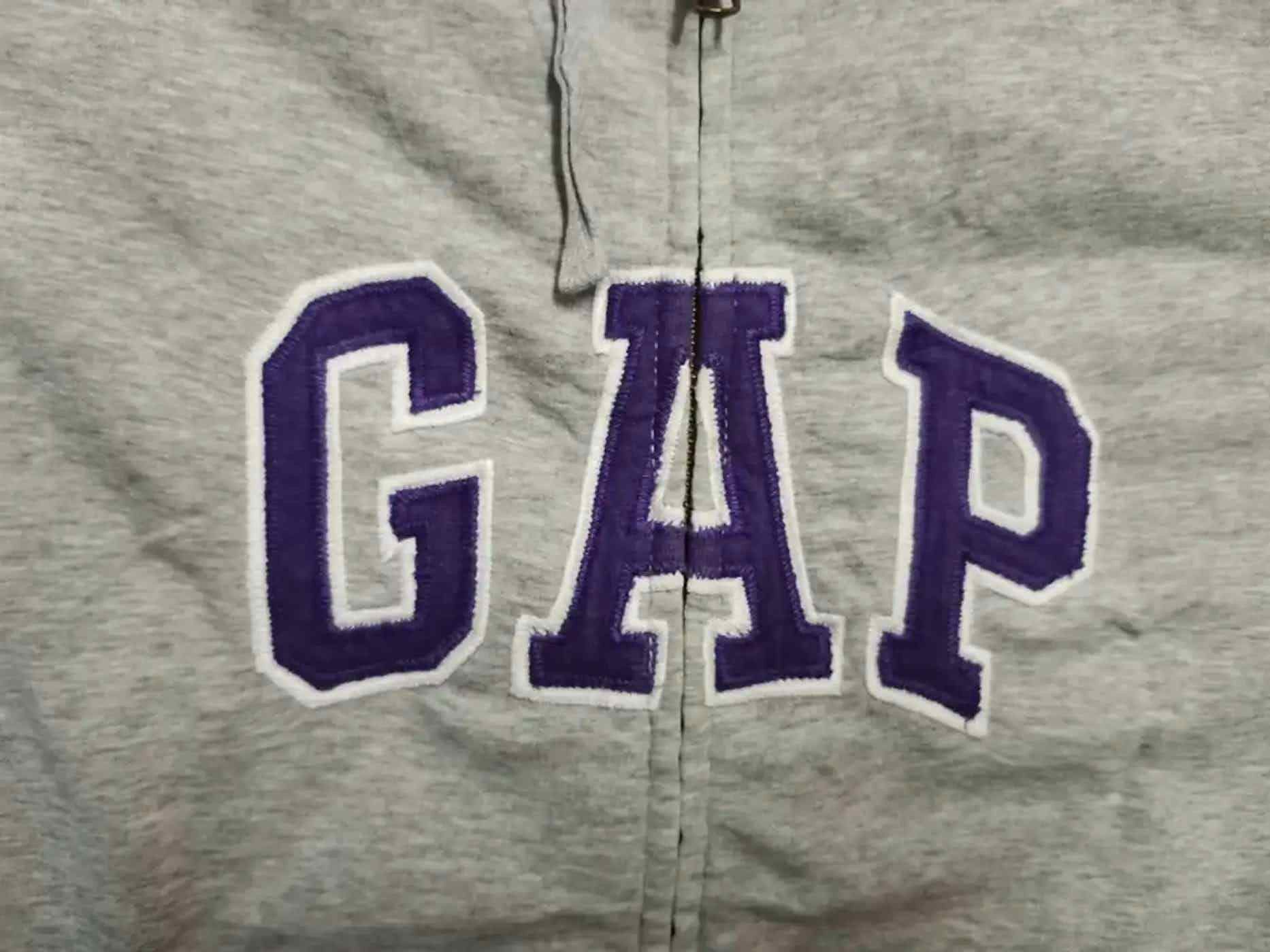 Gap Vintage GAP Big Logo Zipper Hoodie Size US L / EU 52-54 / 3 - 4 Thumbnail