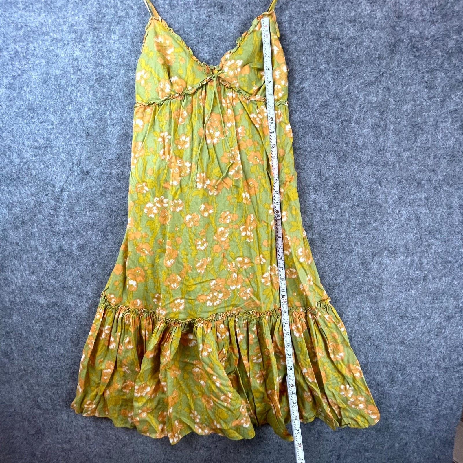 Lucky Brand Lucky Brand Dress XS Babydoll Ruffle Boho Fairycore Indie Size XS / US 0-2 / IT 36-38 - 6 Thumbnail