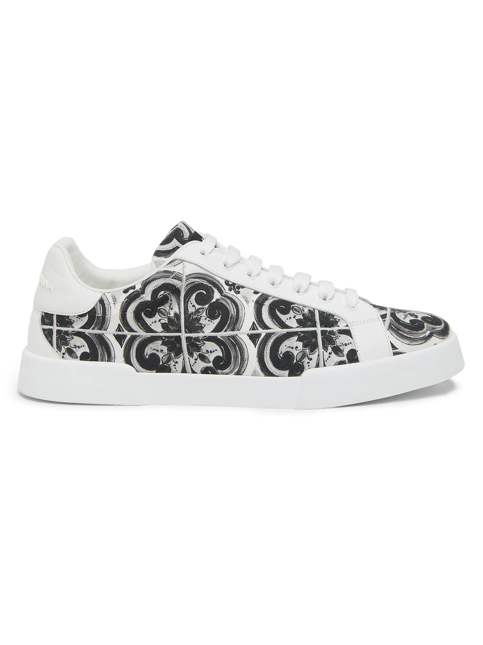 Dolce & Gabbana os11x0526 Canvas Low-Top Sneakers in Multicolor Size US 8 / EU 41 - 1 Thumbnail