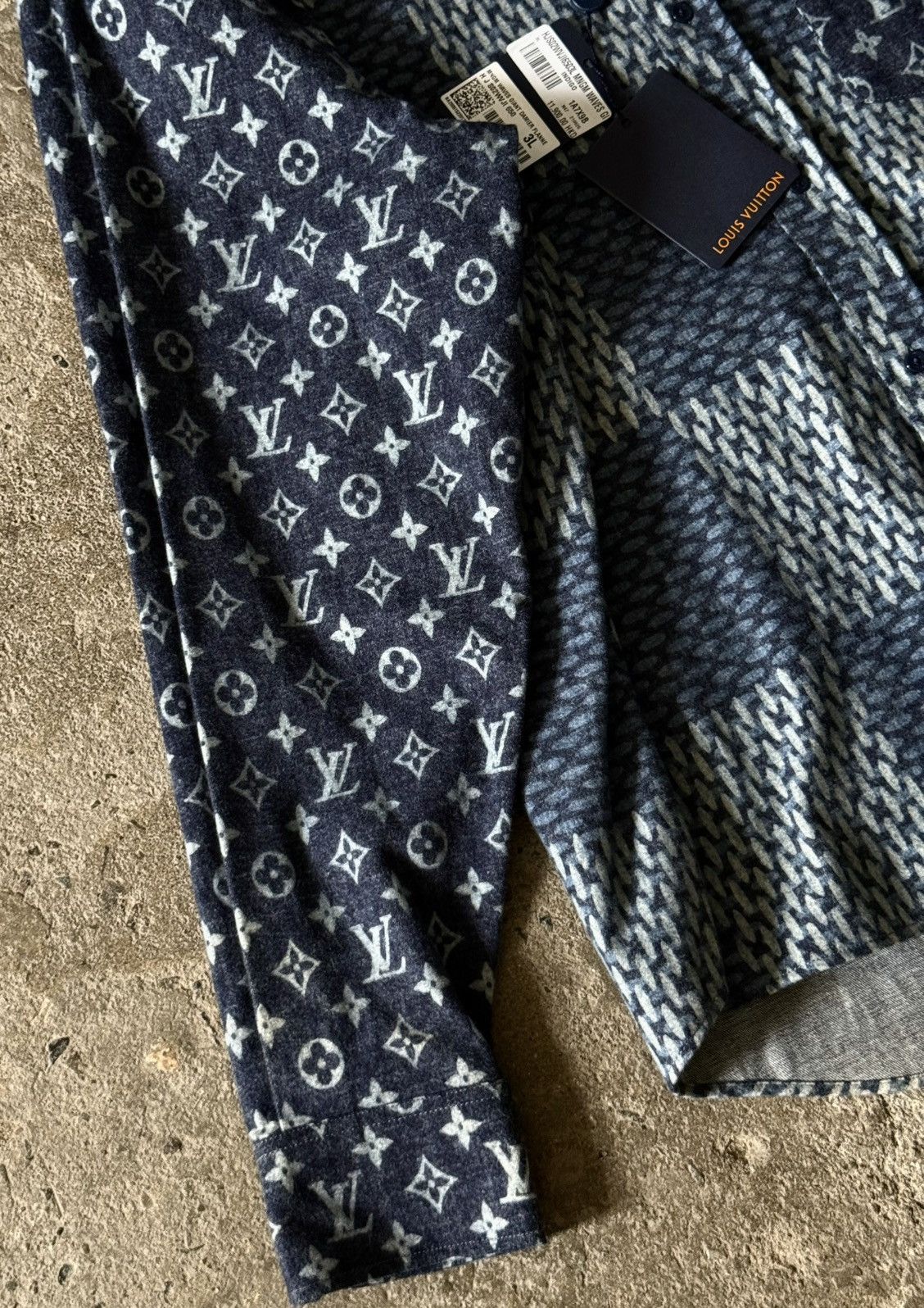 Louis Vuitton Louis Vuitton - Virgil Abloh / Nigo - SS20 - Flannel Shirt Size US XXL / EU 58 / 5 - 11 Thumbnail