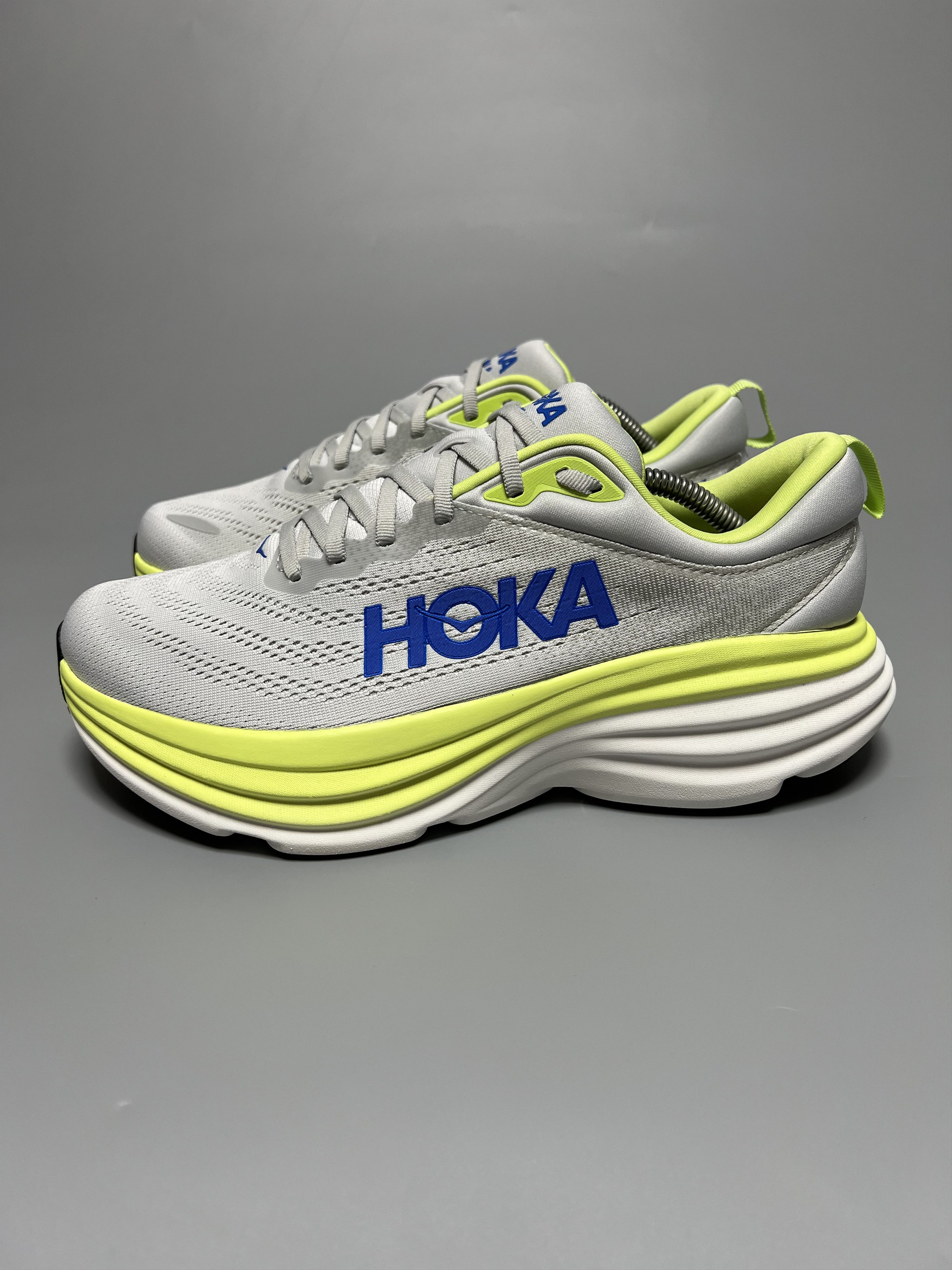 Hoka 9EE Hoka One One Bondi 8 Wide Running Shoes 1127953-STTC Size US 9 / EU 42 - 1 Thumbnail