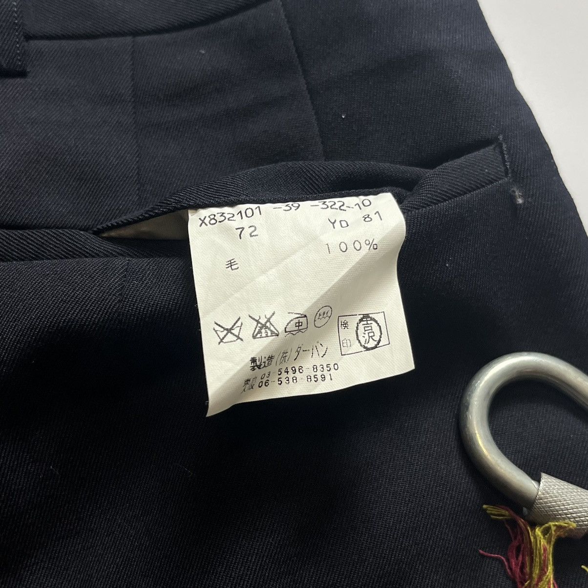 Yohji Yamamoto AAR By Yohji Yamamoto throusher pants Size 27" / US 4 / IT 40 - 7 Thumbnail