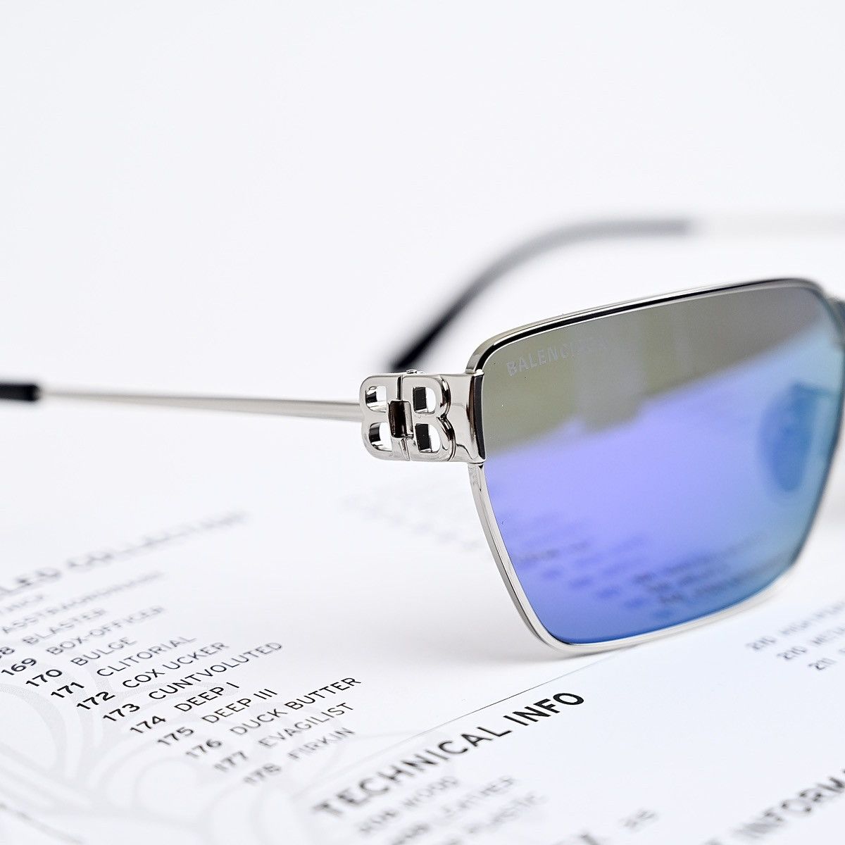 Balenciaga BALENCIAGA BB0374SK SUNGLASSES Size ONE SIZE - 4 Thumbnail
