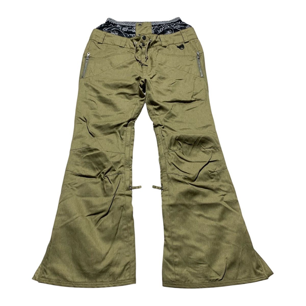 Japanese Brand Double Waist Jack Frost 13 Bondage Flare Multipocket Pants Size US 36 / EU 52 - 9 Thumbnail