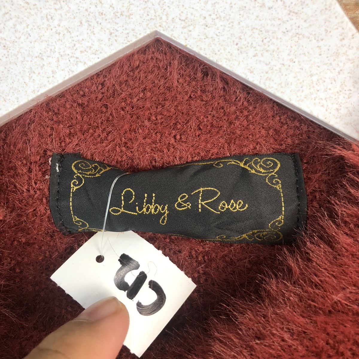 Japanese Brand DL Lubby & Rose Brown mohair fur shaggy Knitwear #C022 Size S / US 4 / IT 40 - 9 Thumbnail