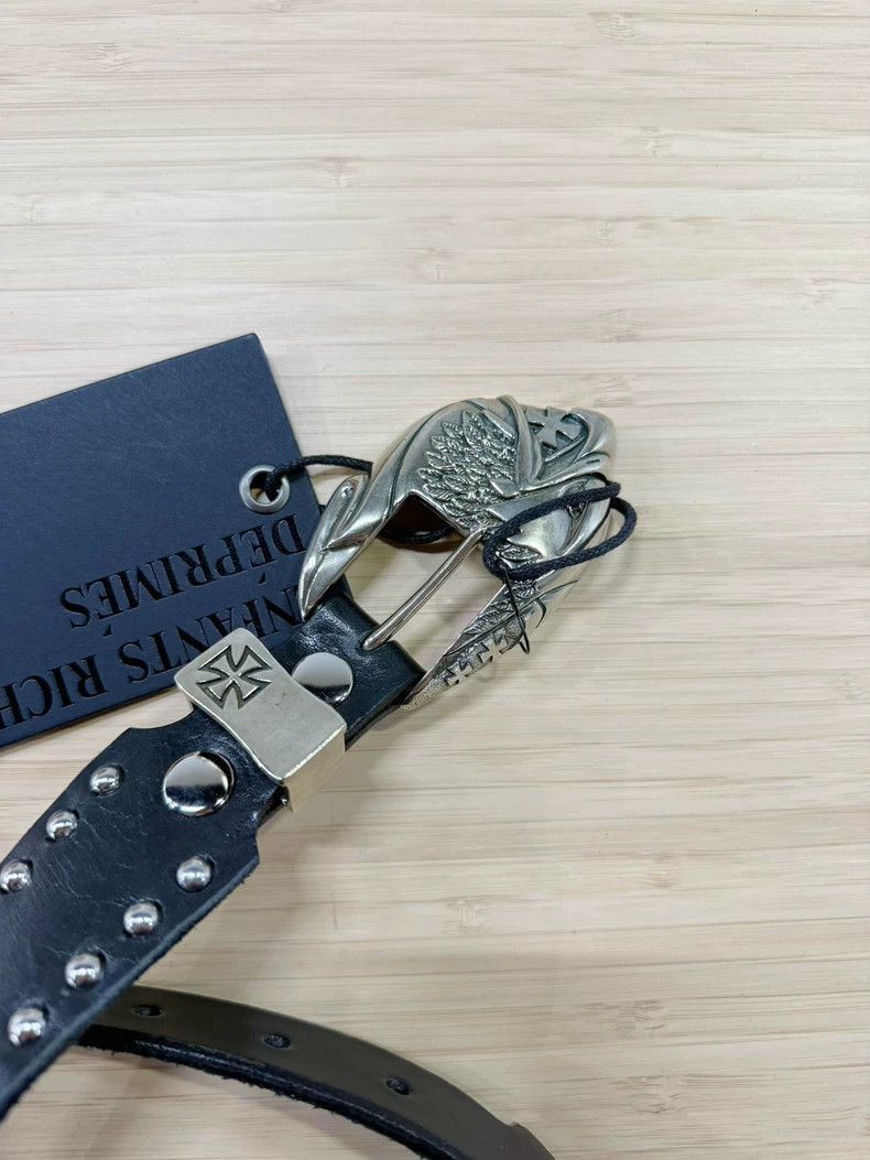 Enfants Riches Deprimes Enfants Riches Deprimes Eagle head rivet belt-2506 Size ONE SIZE - 3 Thumbnail