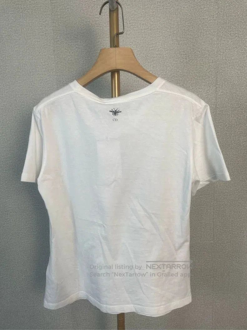 Dior Dior Butterfly Print White T. Size US S / EU 44-46 / 1 - 2 Thumbnail