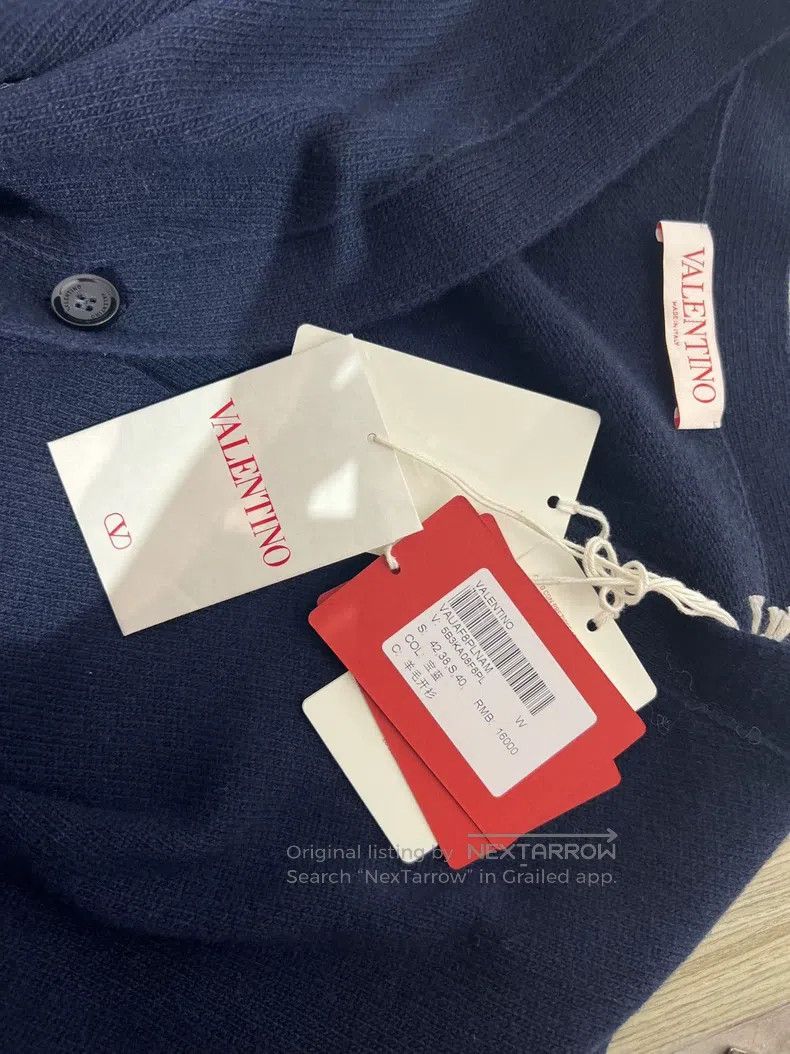 Valentino Valentino Long-sleeved cardigan Size L / US 10 / IT 46 - 7 Thumbnail