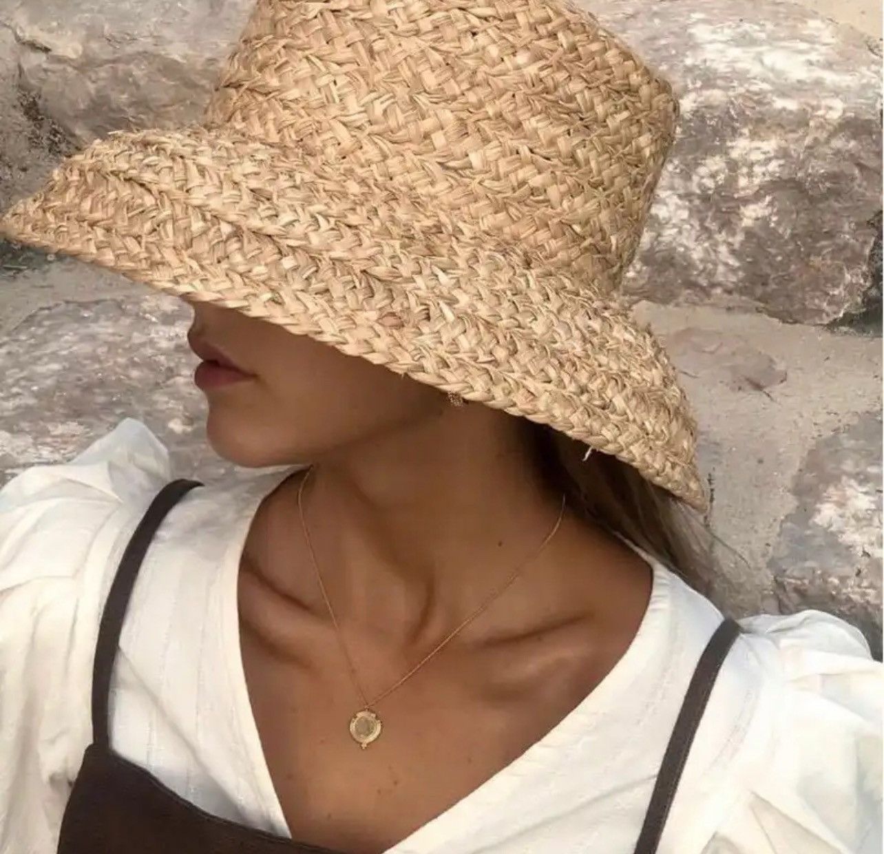 Other Hat With Beach Fashion Style Size ONE SIZE - 3 Thumbnail