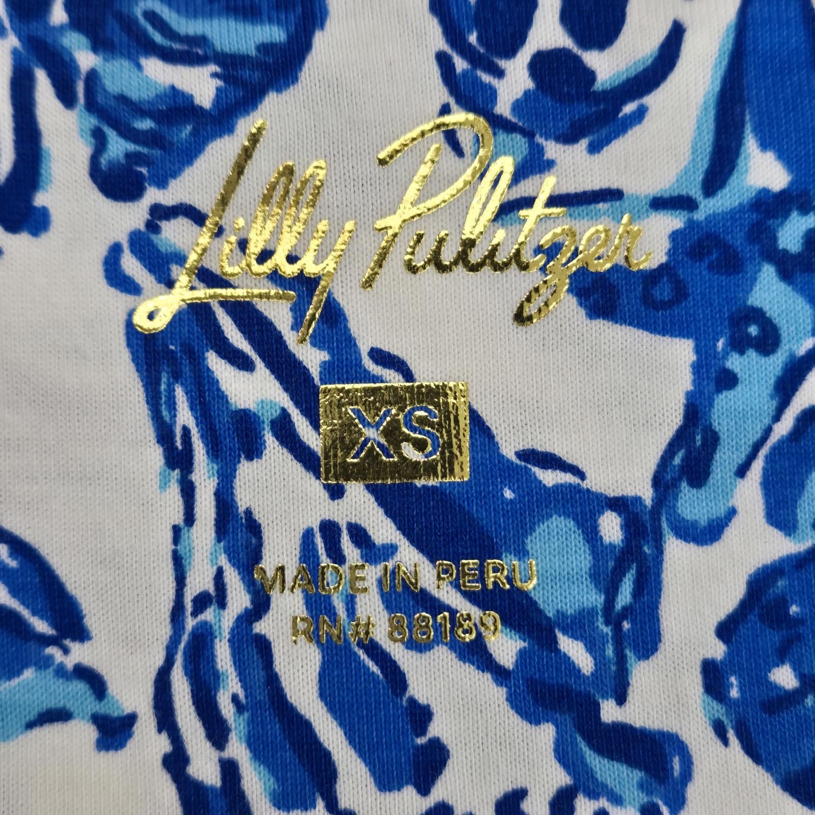 Designer Lilly Pulitzer Dev Dress Coastal Sleeveless Dress Size XS Size XS / US 0-2 / IT 36-38 - 7 Thumbnail