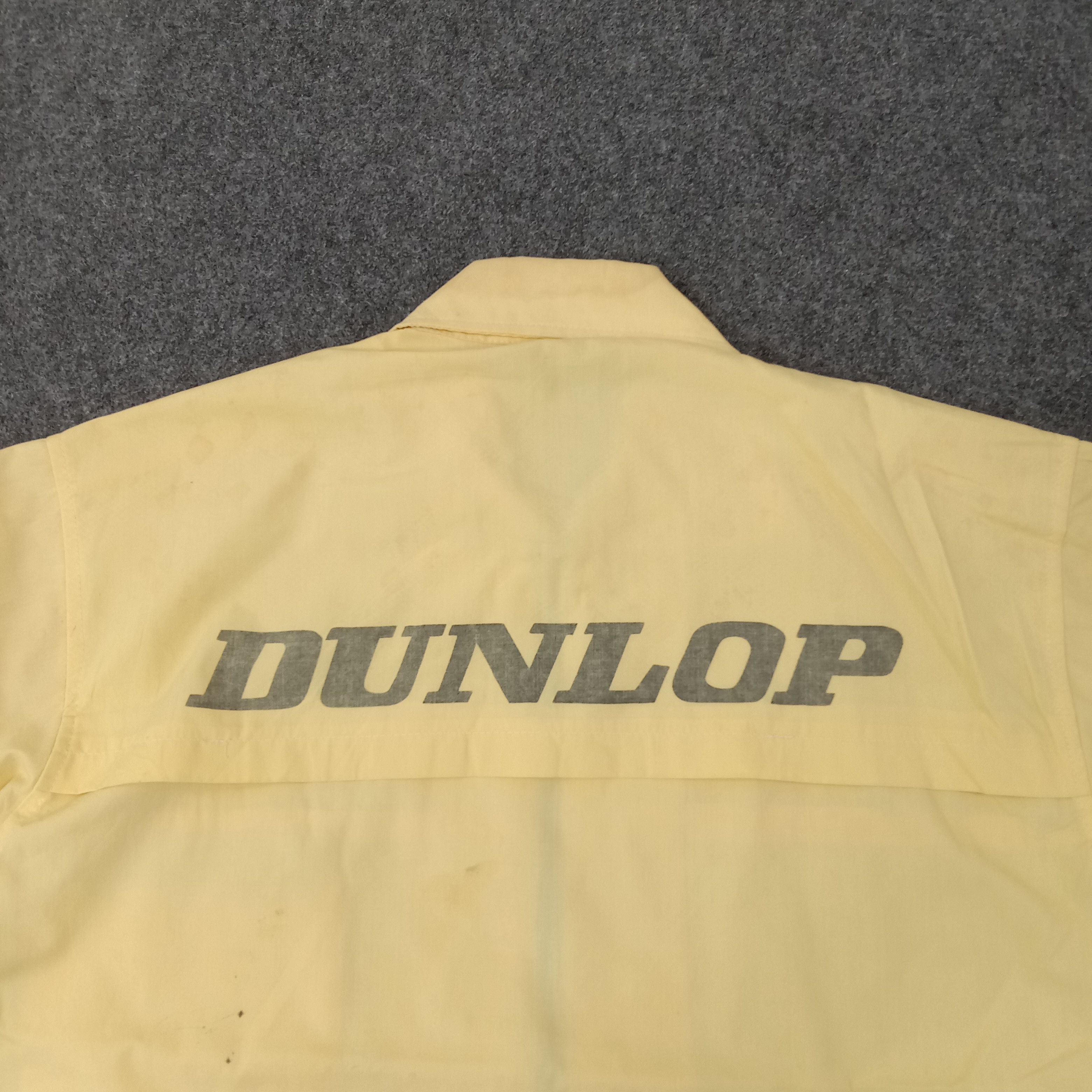 Japanese Brand Dunlop Racing Sports Work Shirt C259N16 Size US M / EU 48-50 / 2 - 2 Thumbnail