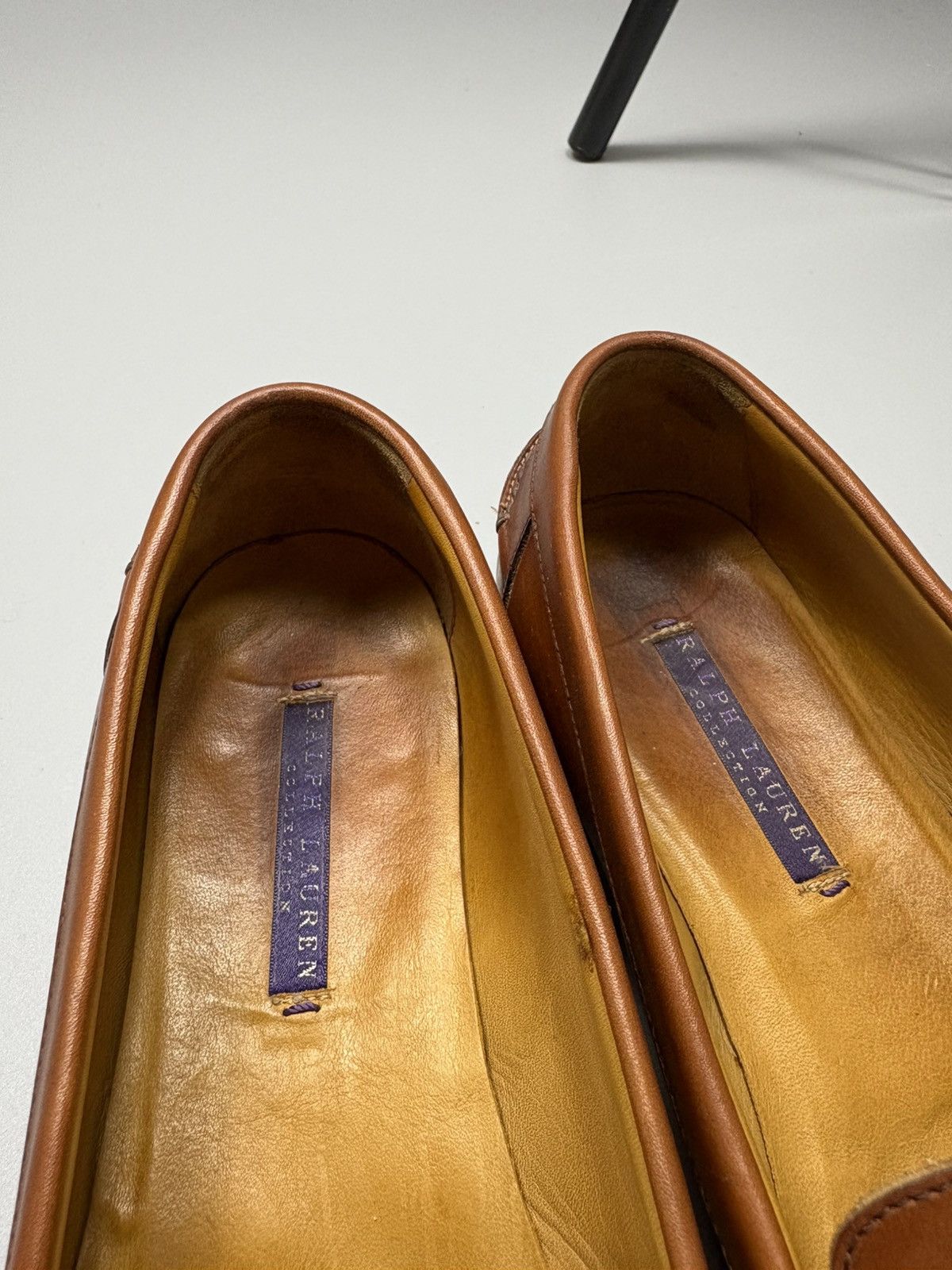 Ralph Lauren Leather Loafers Ralph Lauren Collection Purple Label women’s Size US 9.5 / IT 39.5 - 8 Thumbnail