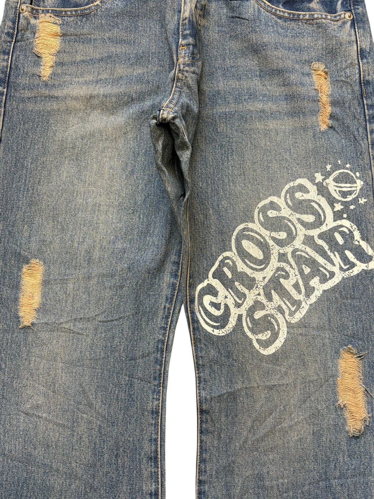 Acne Studios Vintage / Y2K J Honey Rusty Wash Distress Loose Jeans Size 32" / US 10 / IT 46 - 3 Thumbnail