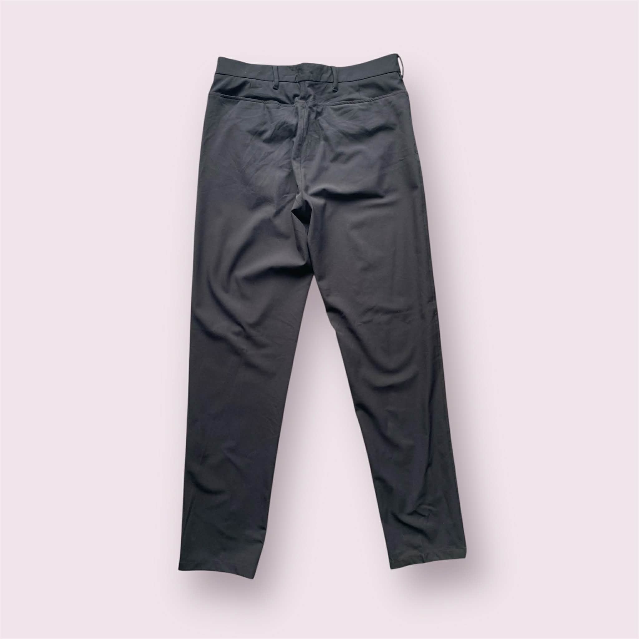 Prada Prada Nylon Stretch Black Clean Trousers Pants Size 48 Size 32" / US 10 / IT 46 - 2 Thumbnail