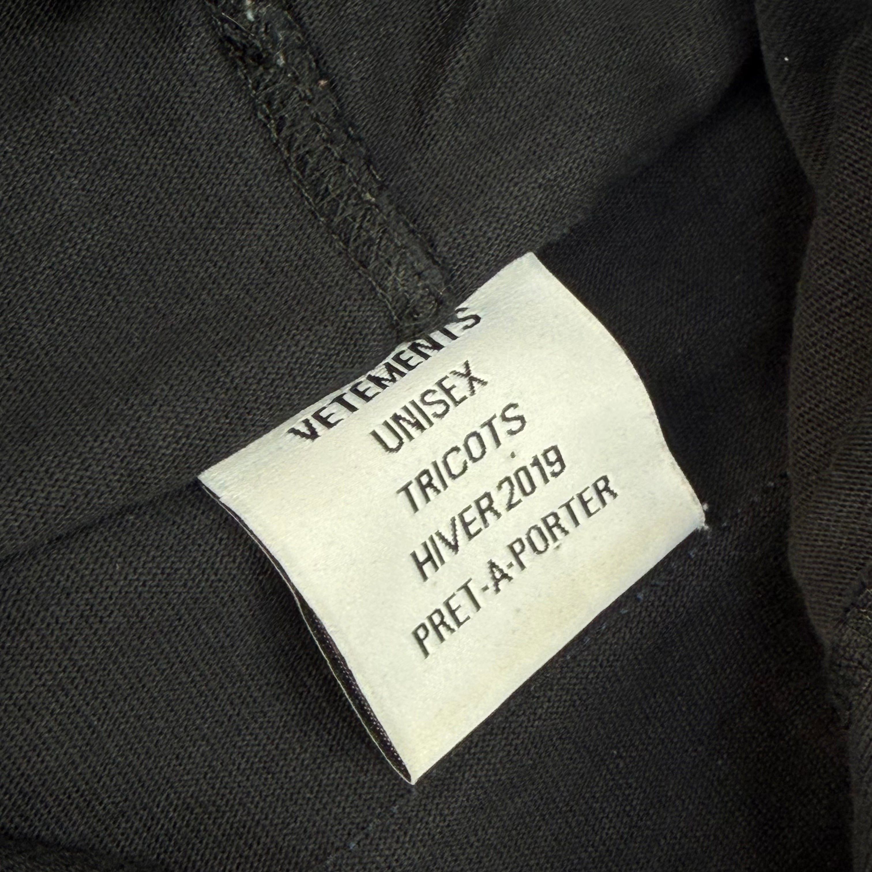 Vetements Vetements "Bulldog Spirit" Patch Hoodie L (XXL) Size US XXL / EU 58 / 5 - 5 Thumbnail