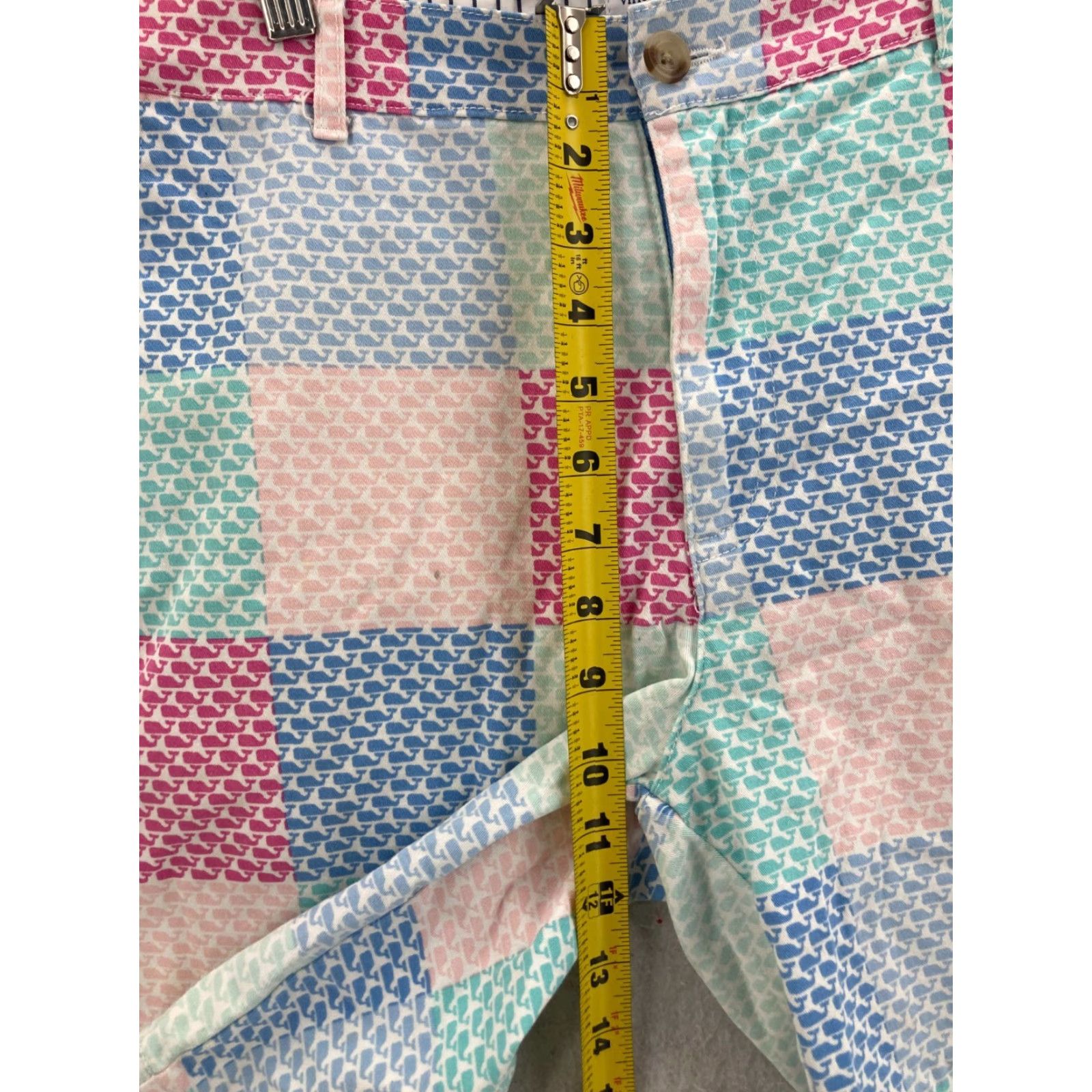 Vineyard Vines Vineyard Vines Patchwork Shorts Mens 30 Multicolor Whales Allover Shirt Size US 30 / EU 46 - 4 Thumbnail