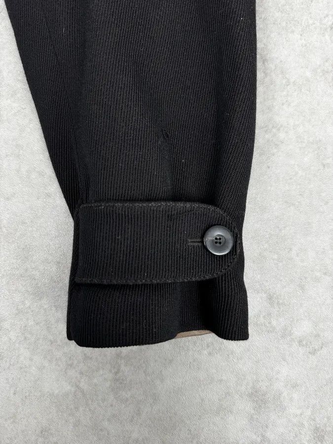 Giorgio Armani 2010s Giorgio Armani Black Wool Double Breasted Classy Coat Size US M / EU 48-50 / 2 - 10 Thumbnail