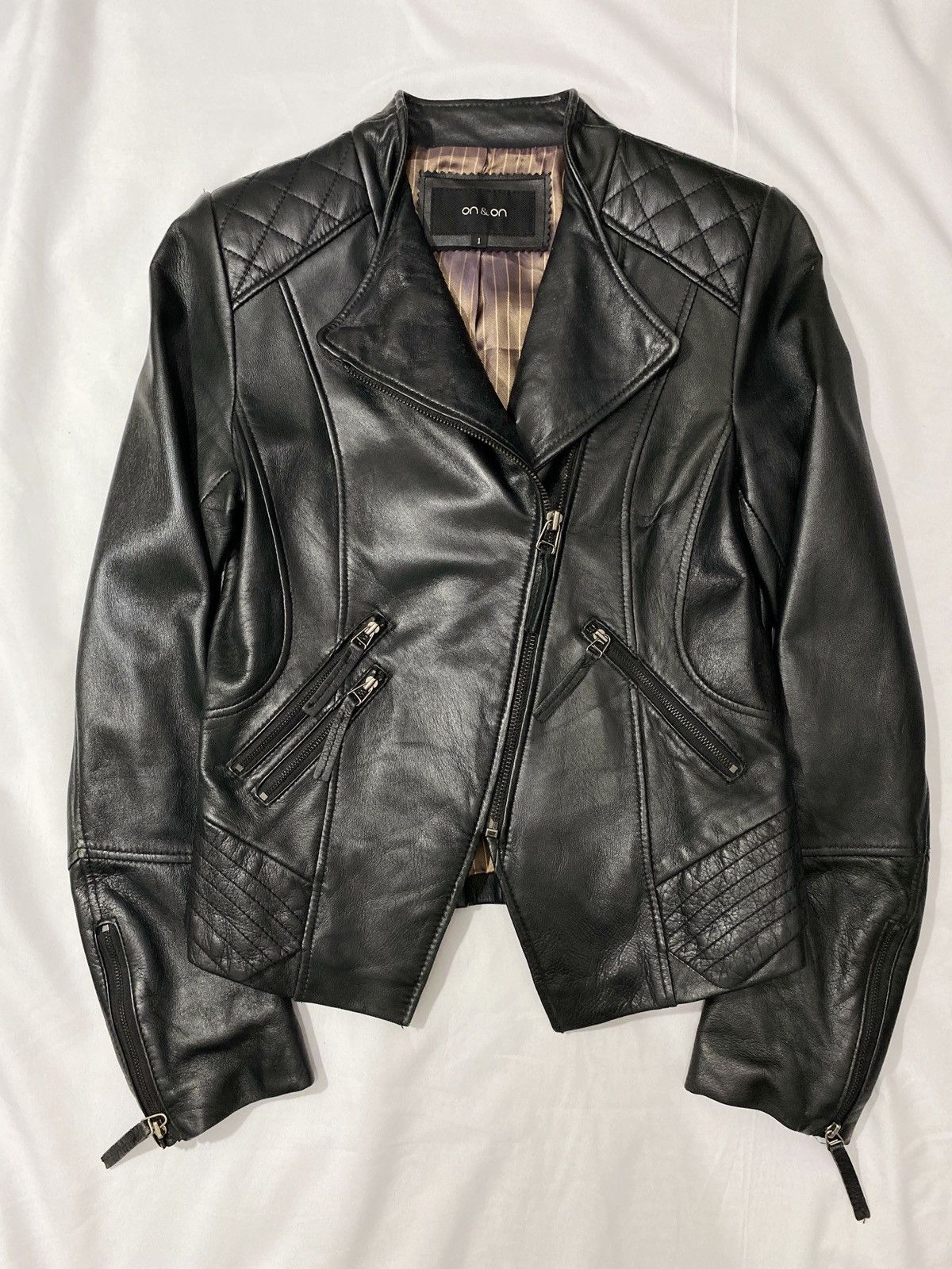 Isaac Sellam Experience Vkei Leather Bikers Jacket by on&on Size US S / EU 44-46 / 1 - 1 Thumbnail