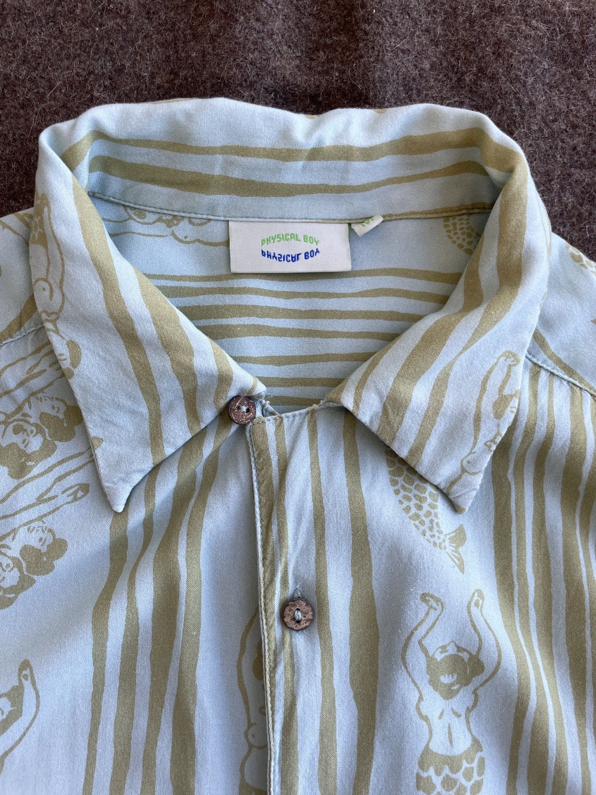 Vintage Physical Boy Short Sleeve Shirt Size US M / EU 48-50 / 2 - 6 Thumbnail