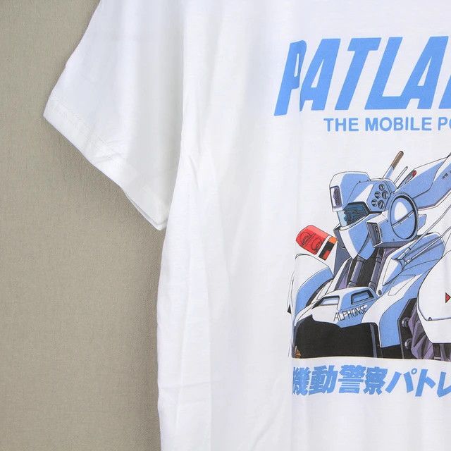 Anime × Japanese Brand Mobile Police PATLABOR T-shirt Japanese Anime Size US XL / EU 56 / 4 - 2 Thumbnail