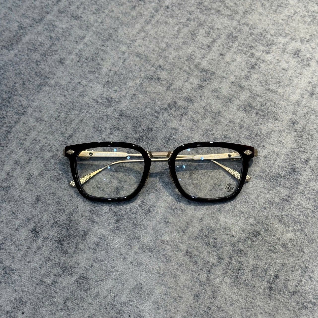 Chrome Hearts CHROME HEARTS OVERPOKED CLASSIC BROWN/MATTE GOLD PLATED Size ONE SIZE - 6 Thumbnail