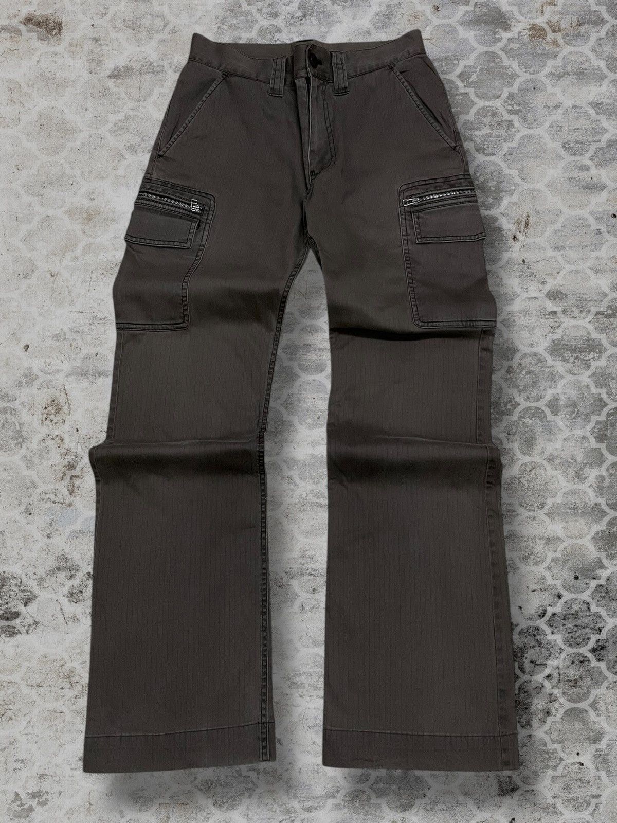 JOSEPH HOMME Vintage 1990s Designer Joseph Homme Faded Distressed Cargo Size US 28 / EU 44 - 1 Thumbnail