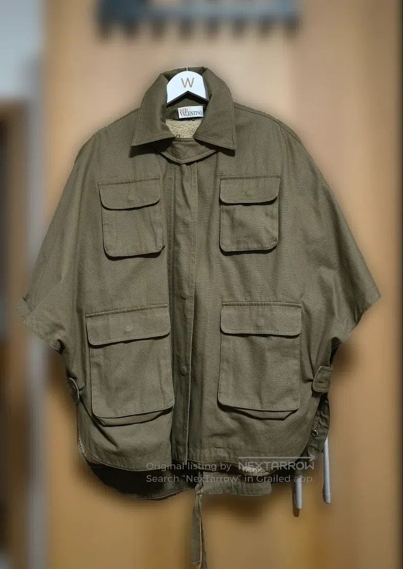 Valentino Valentino Buka semi-trench coat cloak Size US M / EU 48-50 / 2 - 1 Thumbnail