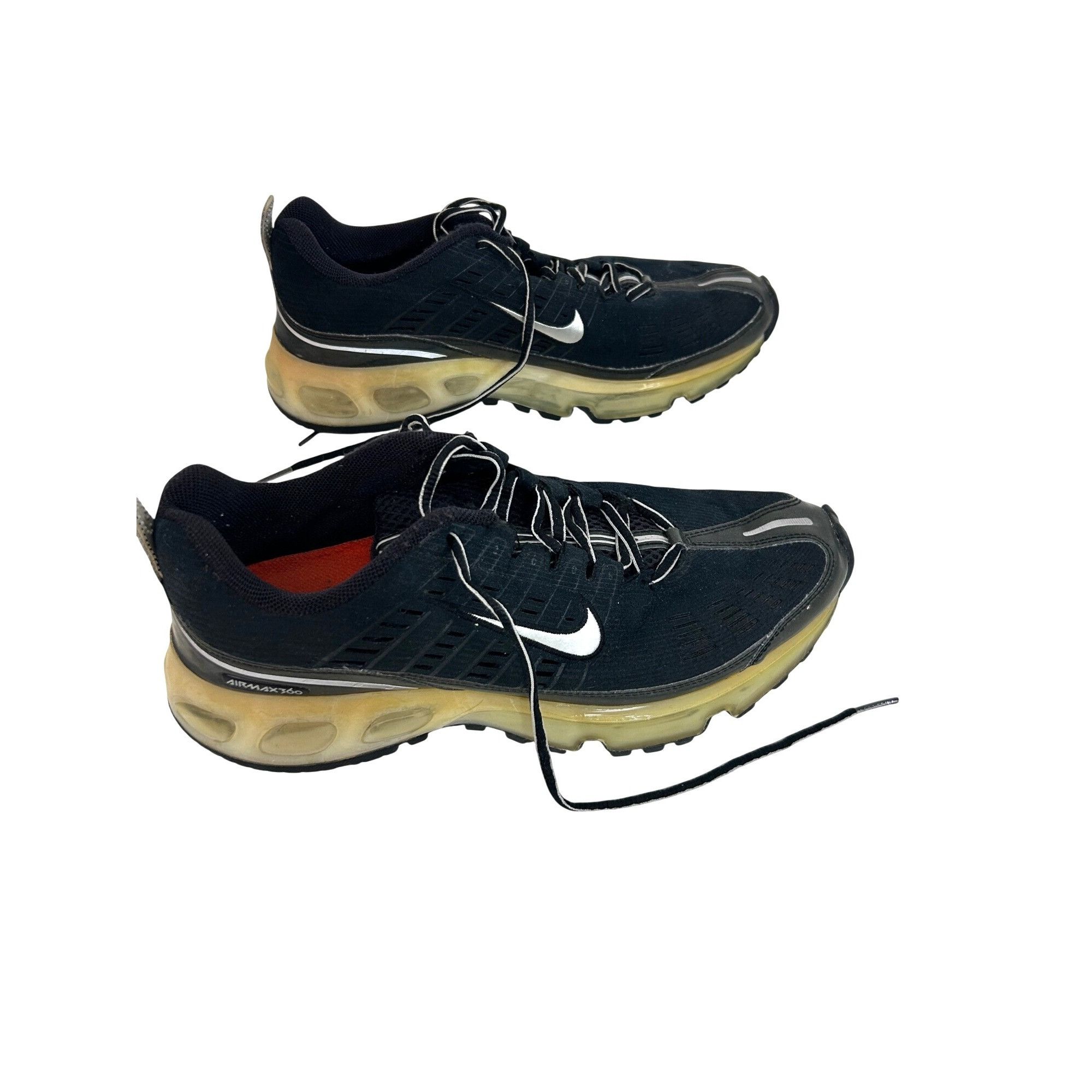 Nike Nike Air Max 360 Vtg Men Running Shoes 2006 8.5 Black Metall Size US 8.5 / EU 41-42 - 17 Thumbnail