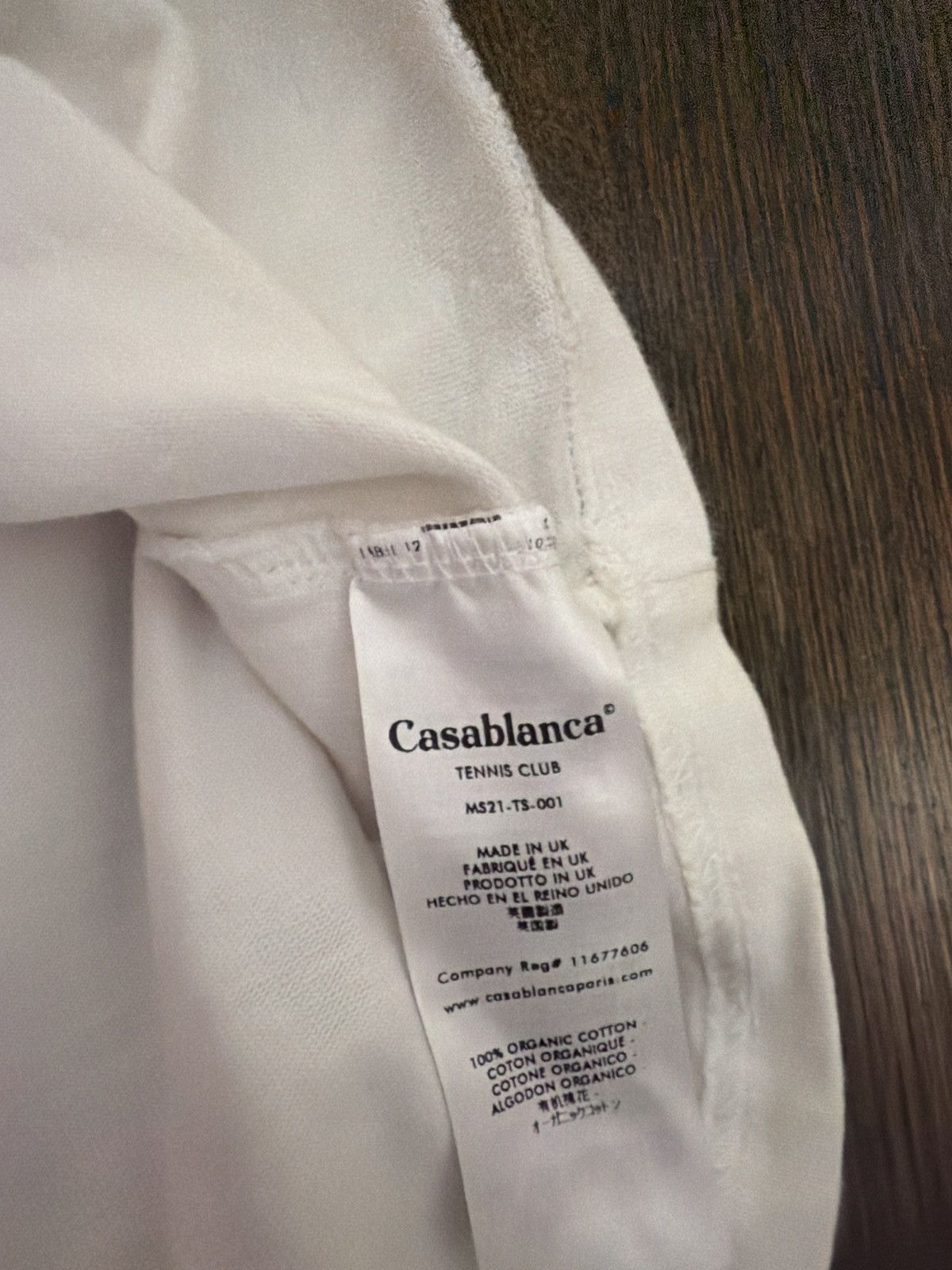 Casablanca Casablanca Tennis Club Tee Size XL Size US XL / EU 56 / 4 - 5 Thumbnail