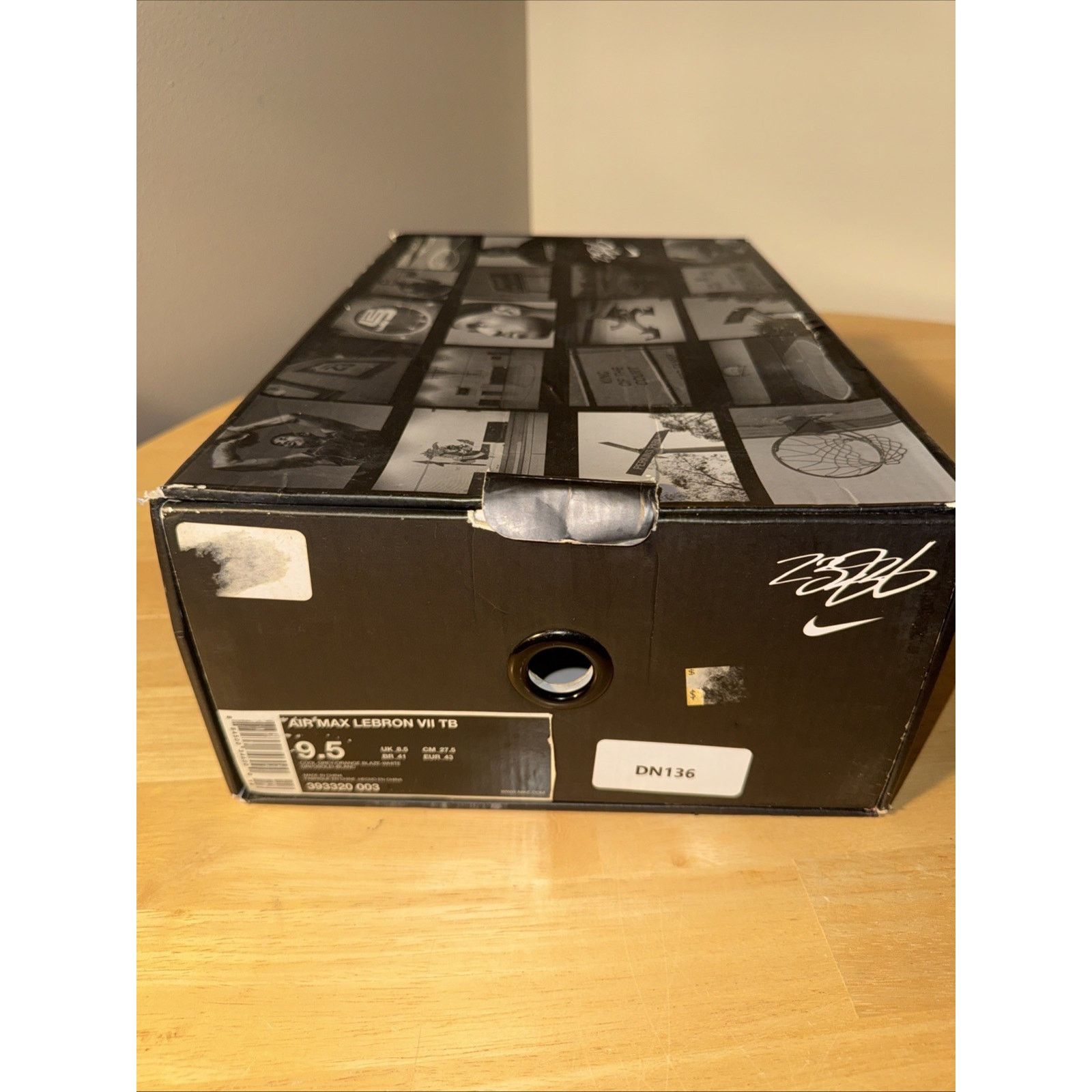 Nike Nike Lebron 7 VII Eastbay TB Orang393320-003 Size 9.5 OG Box Size US 9.5 / EU 42-43 - 9 Thumbnail
