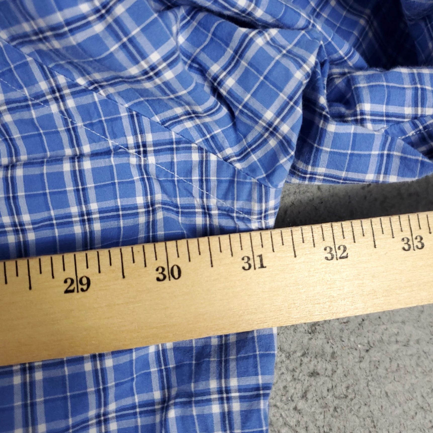 Ralph Lauren Ralph Lauren Shirt Mens 3XB Blue Plaid Classic Fit Pony Button Up Long Sleeve Shirt Button-Up Big & Tall Blue Plaid Ralph Lauren Mens 3XB Blue Size US XXL / EU 58 / 5 - 7 Thumbnail