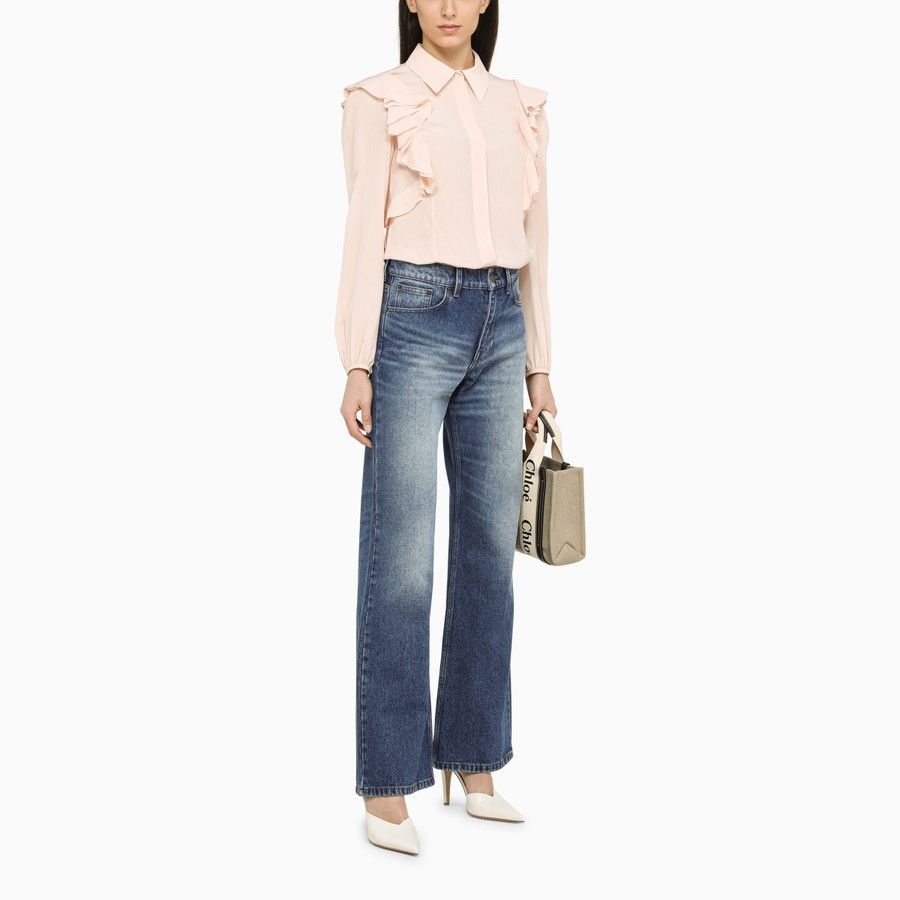 Chloe o1d2blof0824 Blouses in Light Pink Size XS / US 0-2 / IT 36-38 - 2 Thumbnail