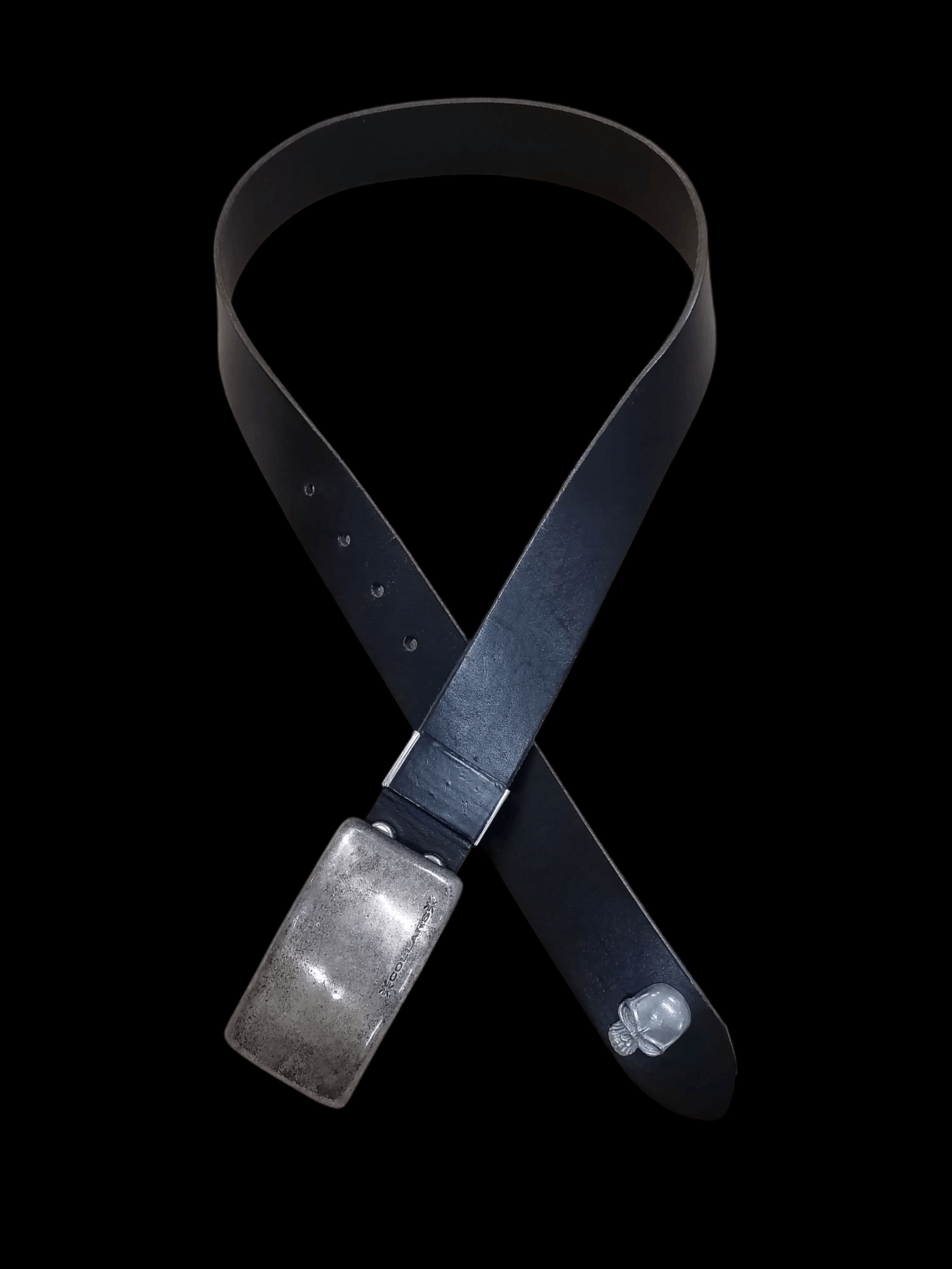 Jack Rose Collars Skull Logo Japan Leather Craft Belts