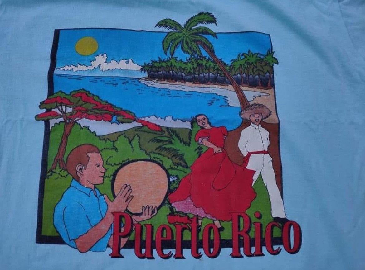 Vintage Vintage 90s Puerto Rico Hawaii Size US L / EU 52-54 / 3 - 1 Thumbnail