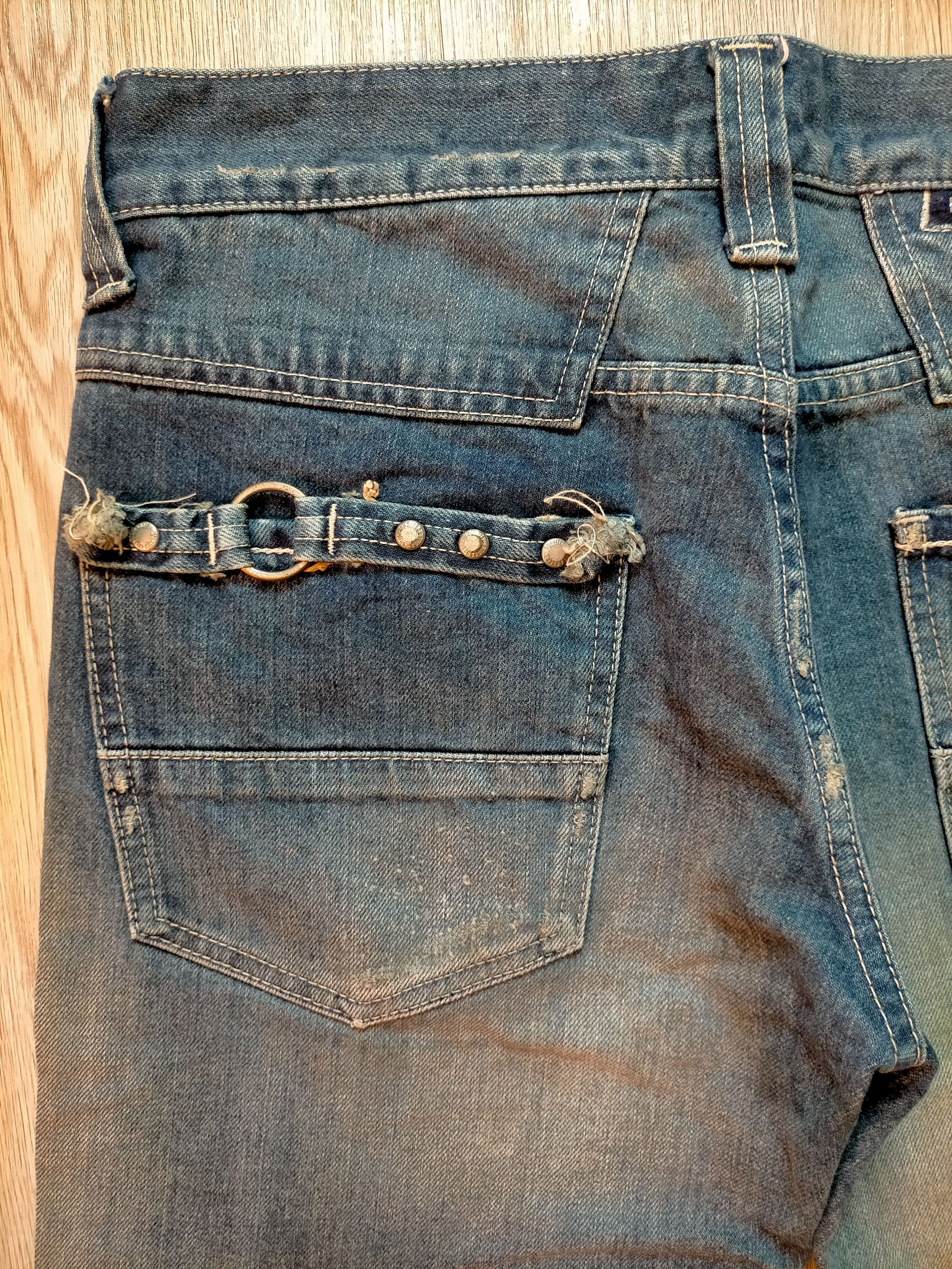 If Six Was Nine Flare Jeans Ufin & Sons Japan Boot cut Denim Size US 32 / EU 48 - 12 Thumbnail
