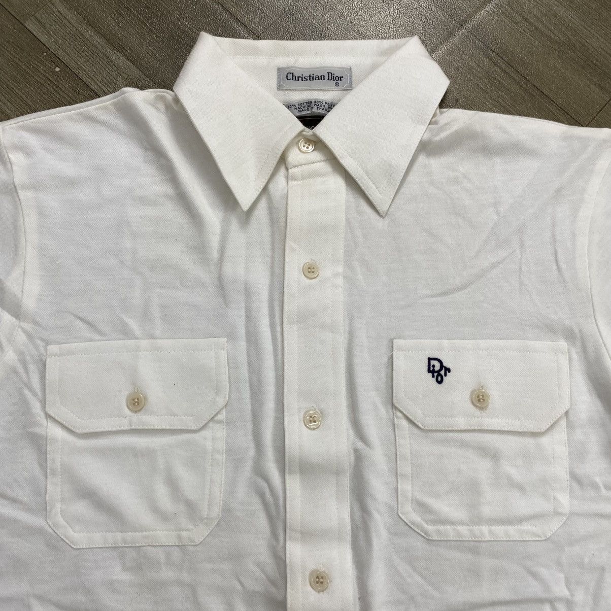 Christian Dior Monsieur Vintage Christian Dior Liberty House Hawaiian White Shirt Size US M / EU 48-50 / 2 - 3 Thumbnail