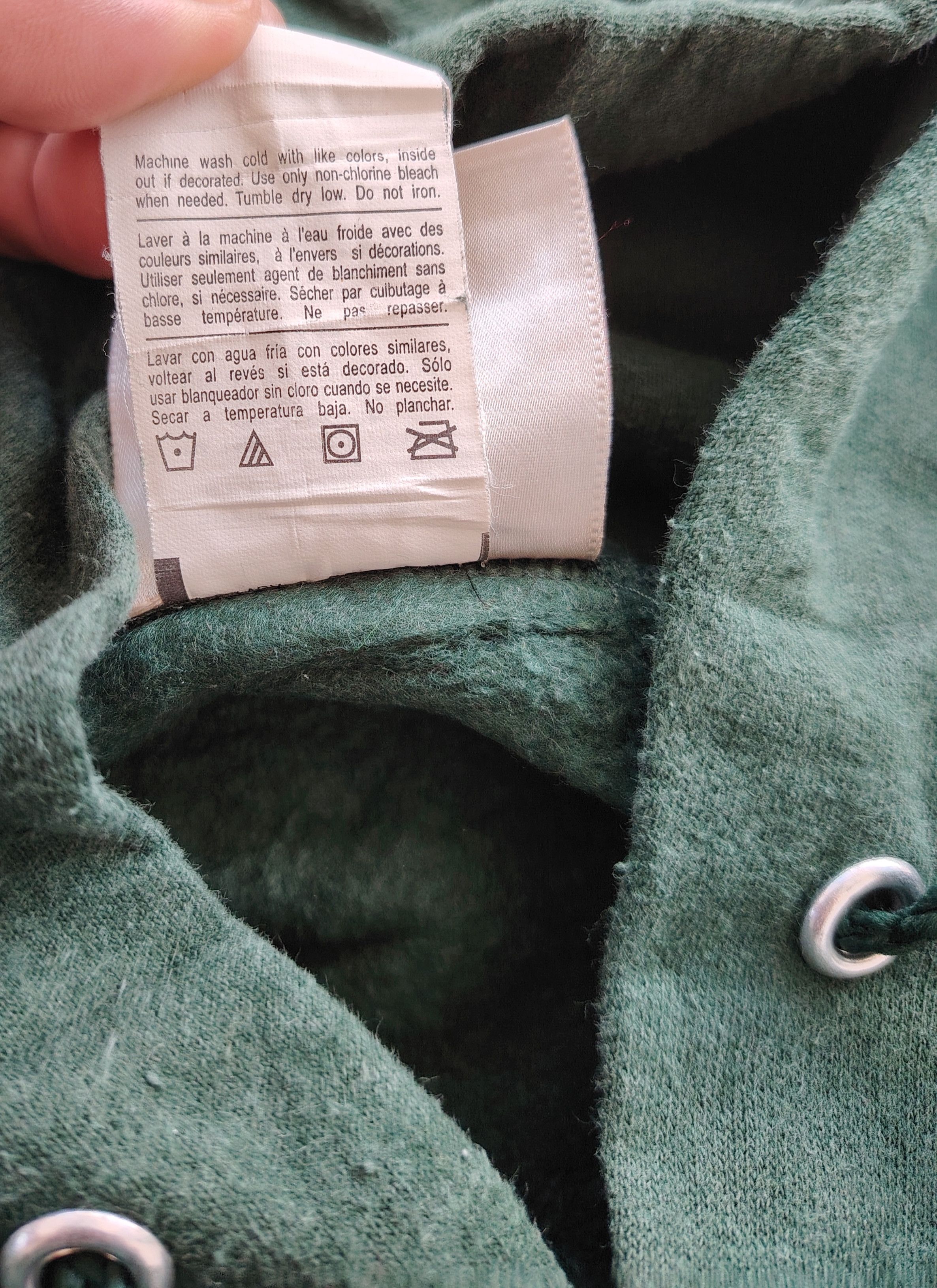 Hanes × Vintage Vintage Hanes Baggy Style Hoodie Size US XXL / EU 58 / 5 - 9 Thumbnail