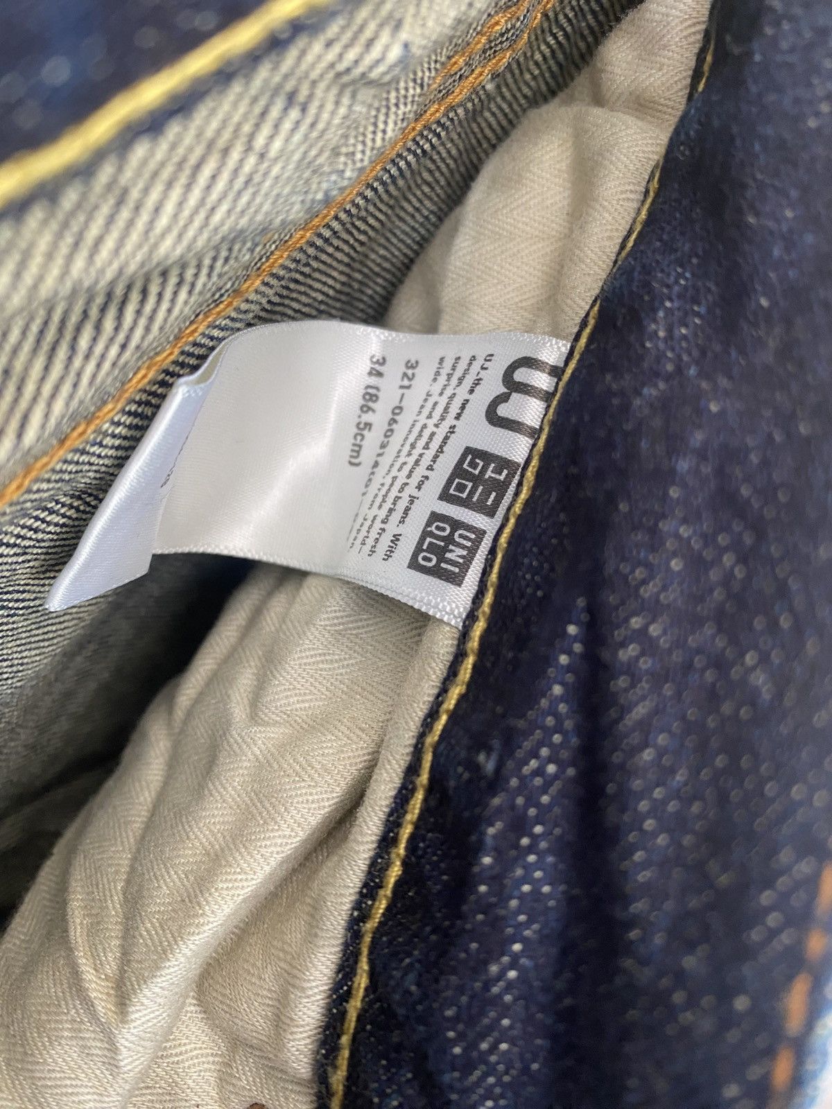 Undercover × Uniqlo UJ Whiskers Clawmark Denim Size US 34 / EU 50 - 9 Thumbnail