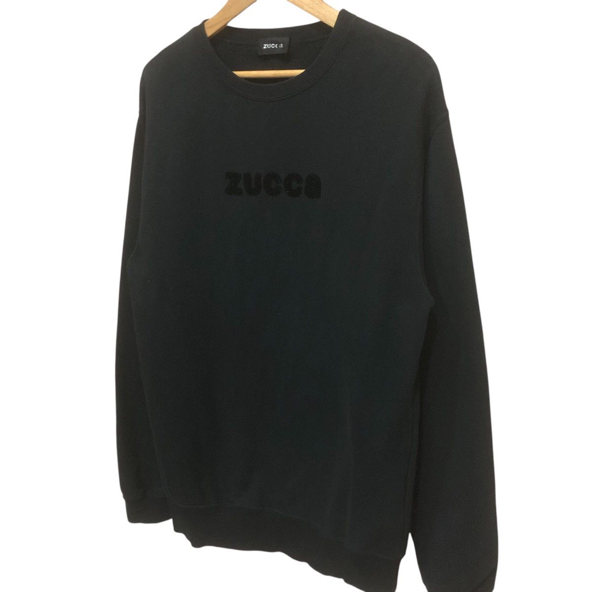 CABANE de ZUCCa × Japanese Brand × Zucca Zucca Big Logo Sweatshirt Size M / US 6-8 / IT 42-44 - 3 Thumbnail