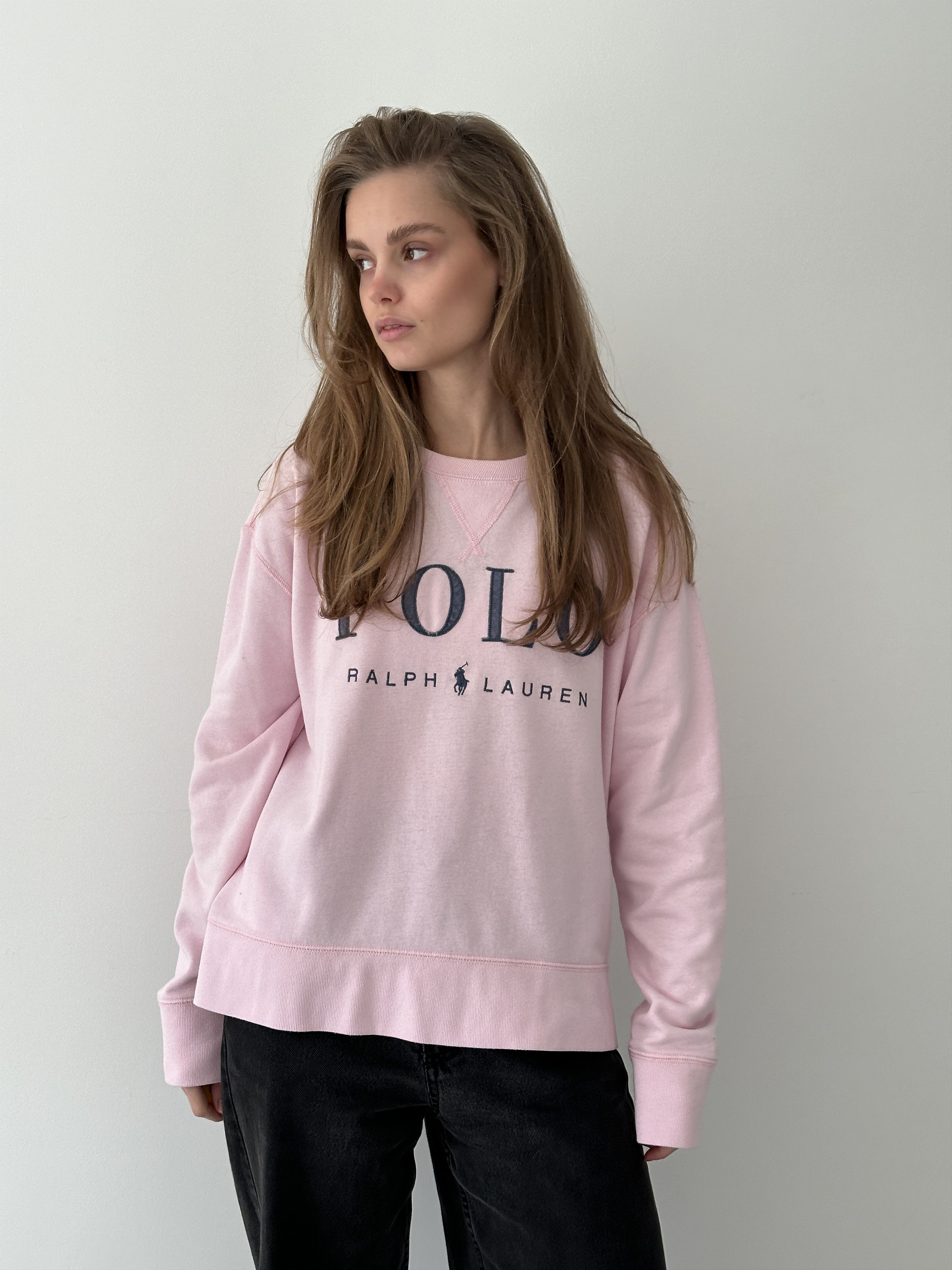 Polo Ralph Lauren Polo Ralph Lauren Pink Sweatshirt Pullover Size XL / US 12-14 / IT 48-50 - 2 Thumbnail