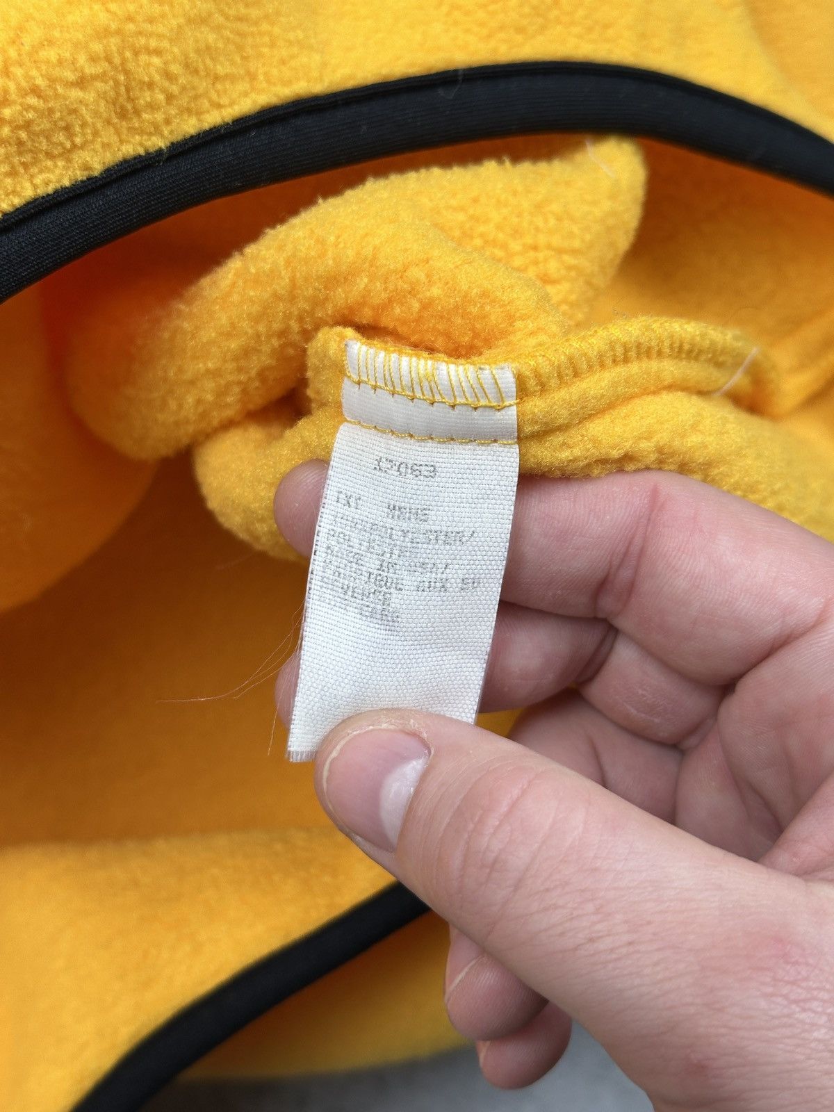 Woolrich Woolen Mills Woolrich Polartec Snap Fleece Pullover Yellow Black Trim USA Size US XL / EU 56 / 4 - 12 Thumbnail