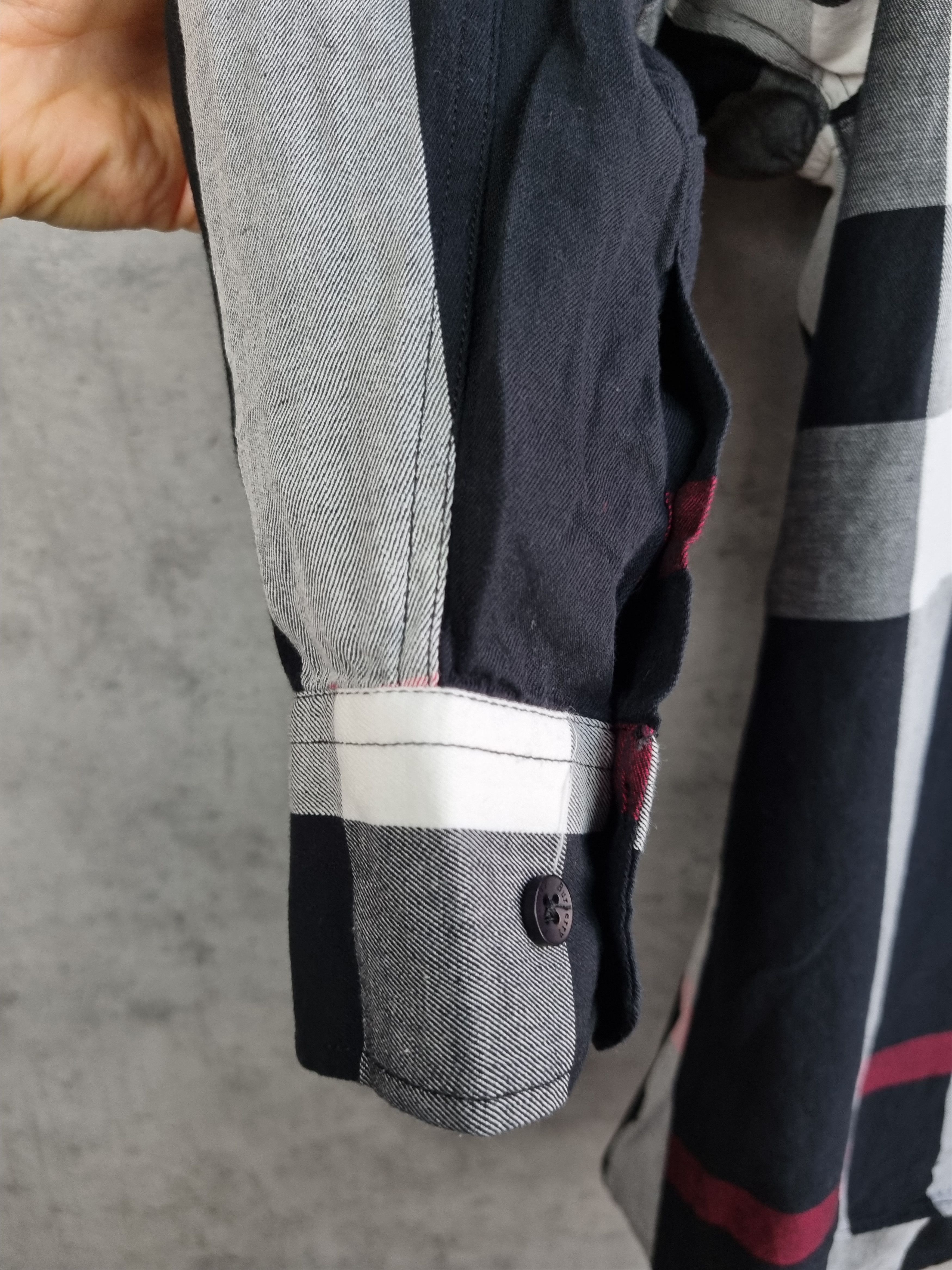 Burberry × Burberry Prorsum Burberry Nova Check Cotton Shirt Size US L / EU 52-54 / 3 - 11 Thumbnail