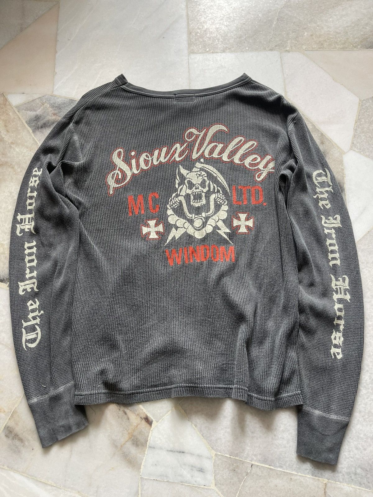 West Coast Choppers Vintage Indian Motorcycle Thermal Long Sleeve Size US L / EU 52-54 / 3 - 2 Thumbnail