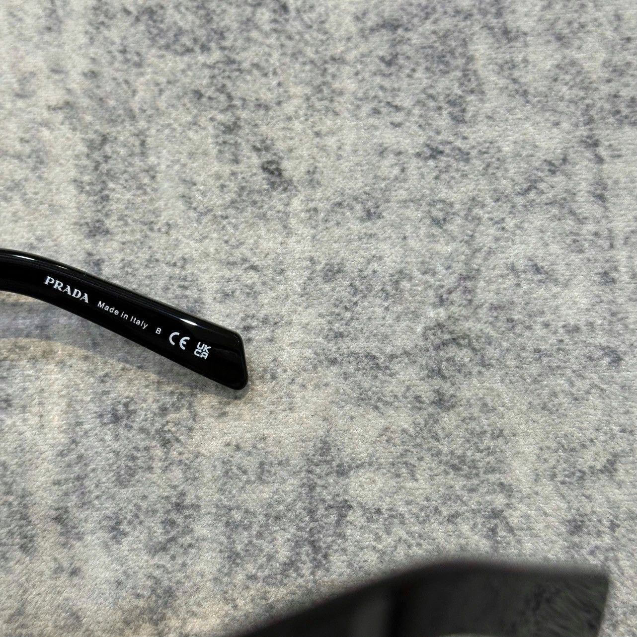 Prada PRADA 0PR 10ZS 1AB5S0 Sunglasses BLACK Size ONE SIZE - 7 Thumbnail