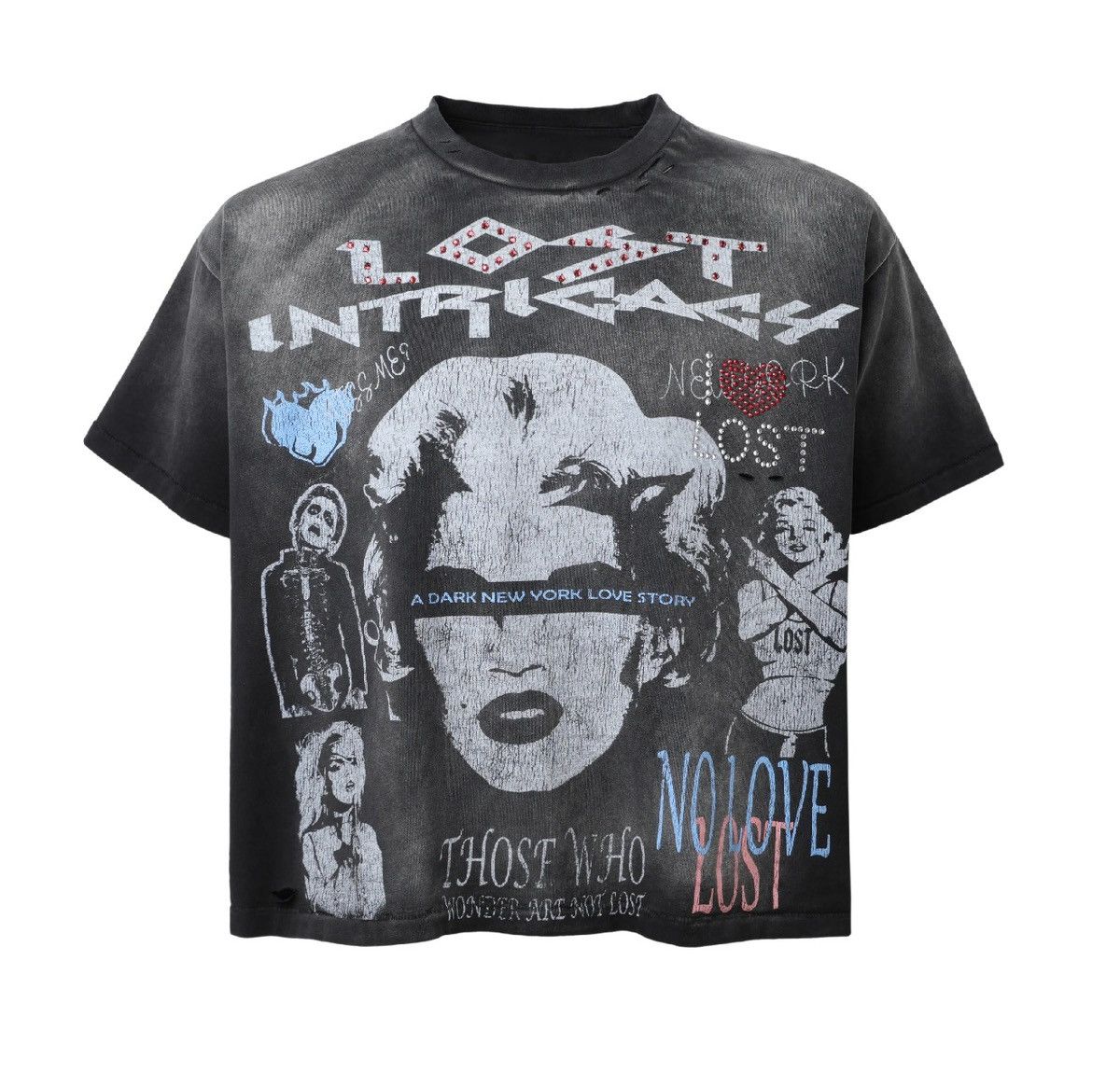 Lost Intricacy 'Love Lost' Black Tee