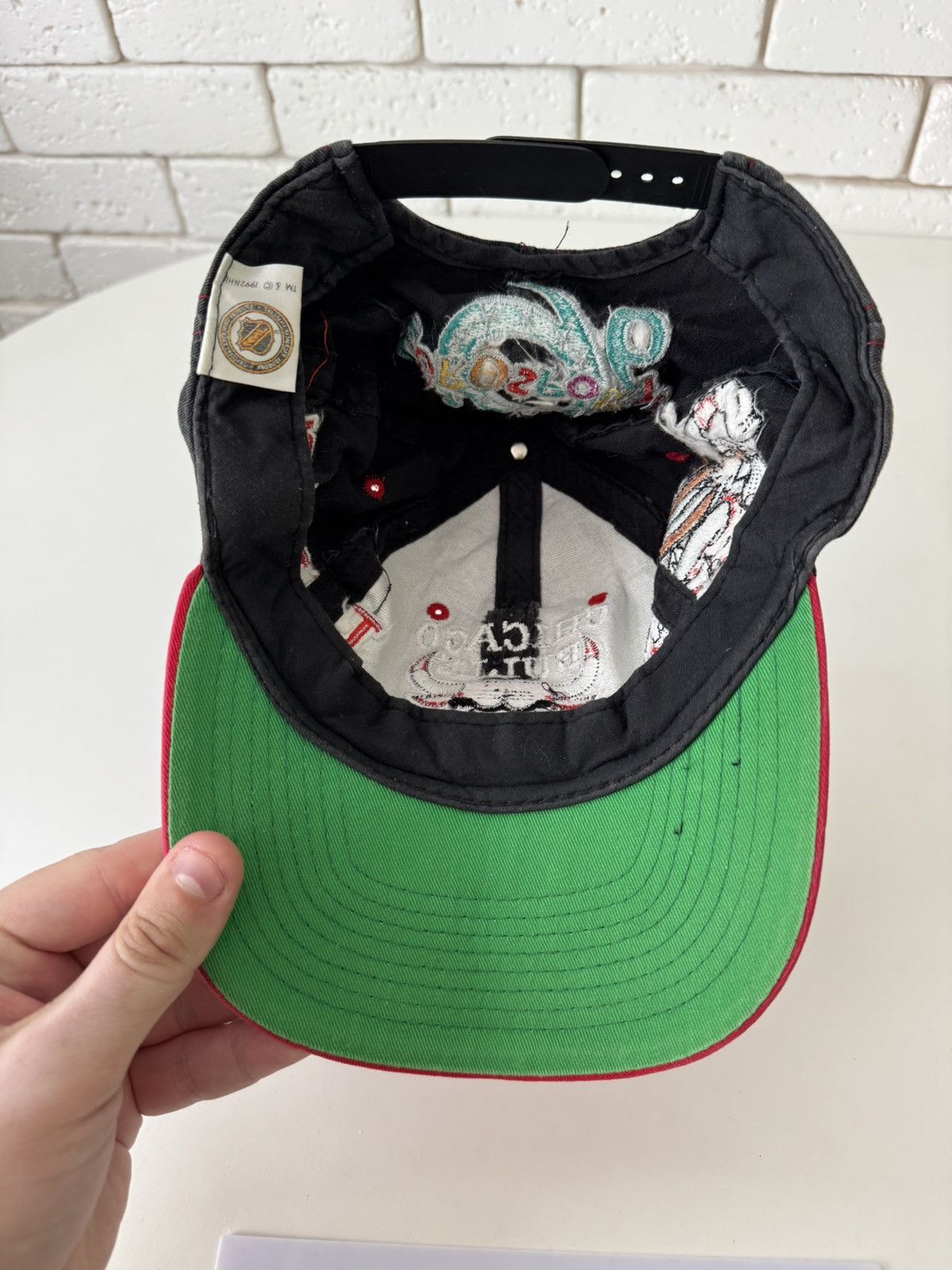 NBA Chicago Bulls 1992 vintage cap hat Size ONE SIZE - 8 Thumbnail