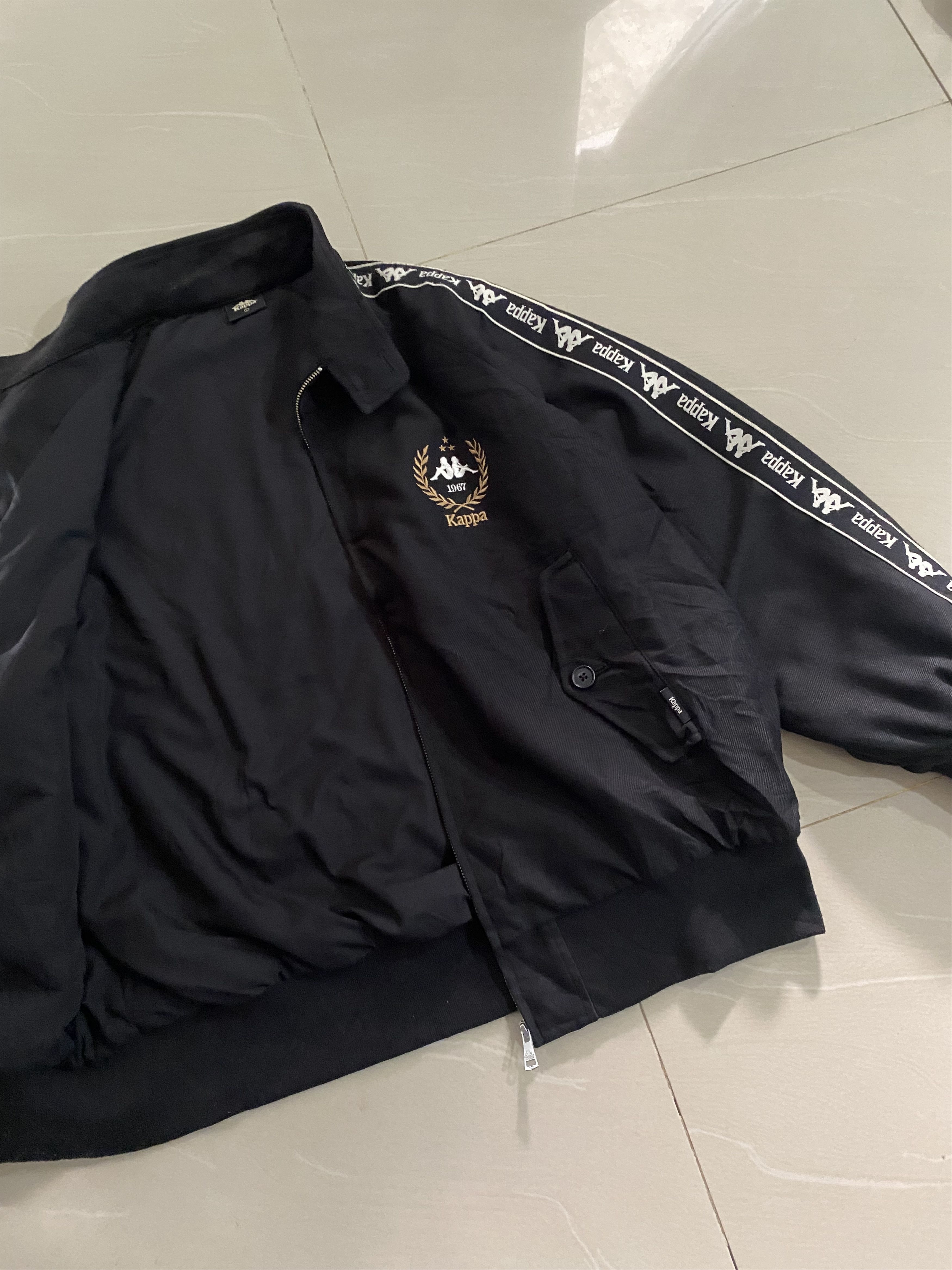 Kappa Vintage Kappa Ziper Jacket Bomber Style Size US L / EU 52-54 / 3 - 4 Thumbnail