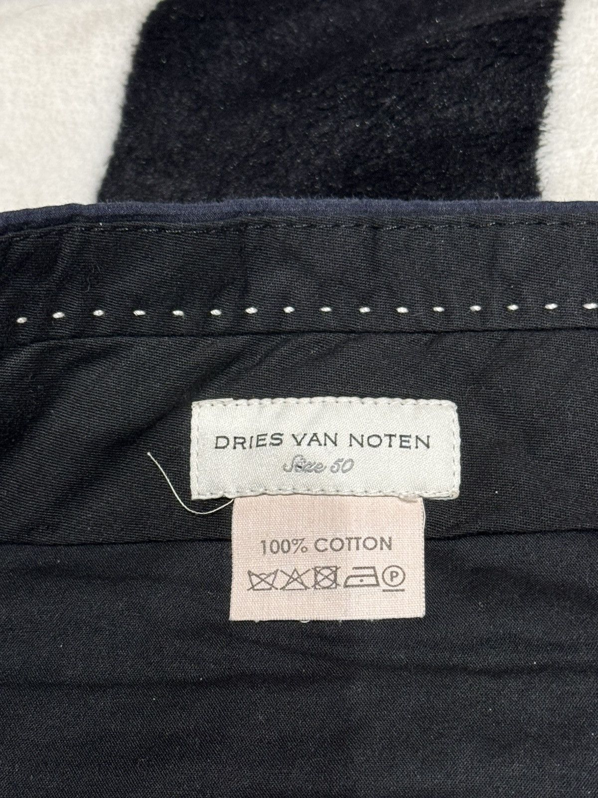 Dries Van Noten TROUSERS OVERDYED BAGGY WIDELEG PANTS CHINOS SLACKS Size US 34 / EU 50 - 3 Thumbnail