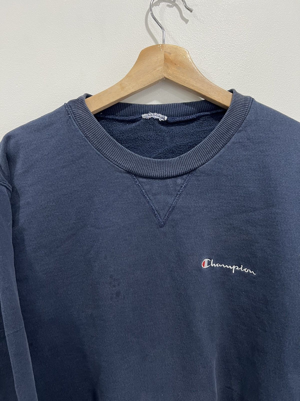 Champion × Vintage Vintage 90s Champion Sweater Sweatshirt Size US L / EU 52-54 / 3 - 3 Thumbnail
