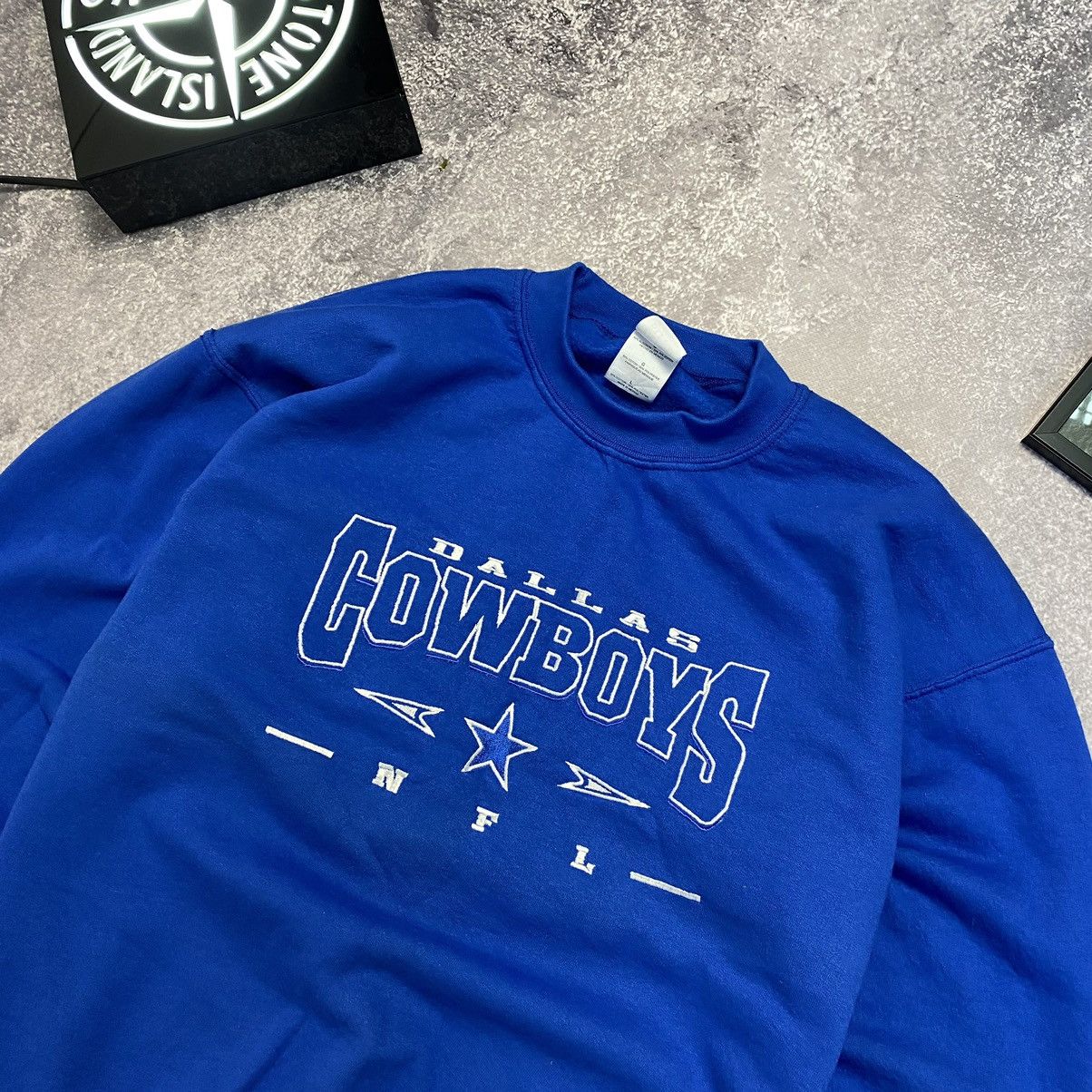 NFL Vintage NFL Dallas Cowboys Big Logo 90’s sweatshirt Size US L / EU 52-54 / 3 - 2 Thumbnail